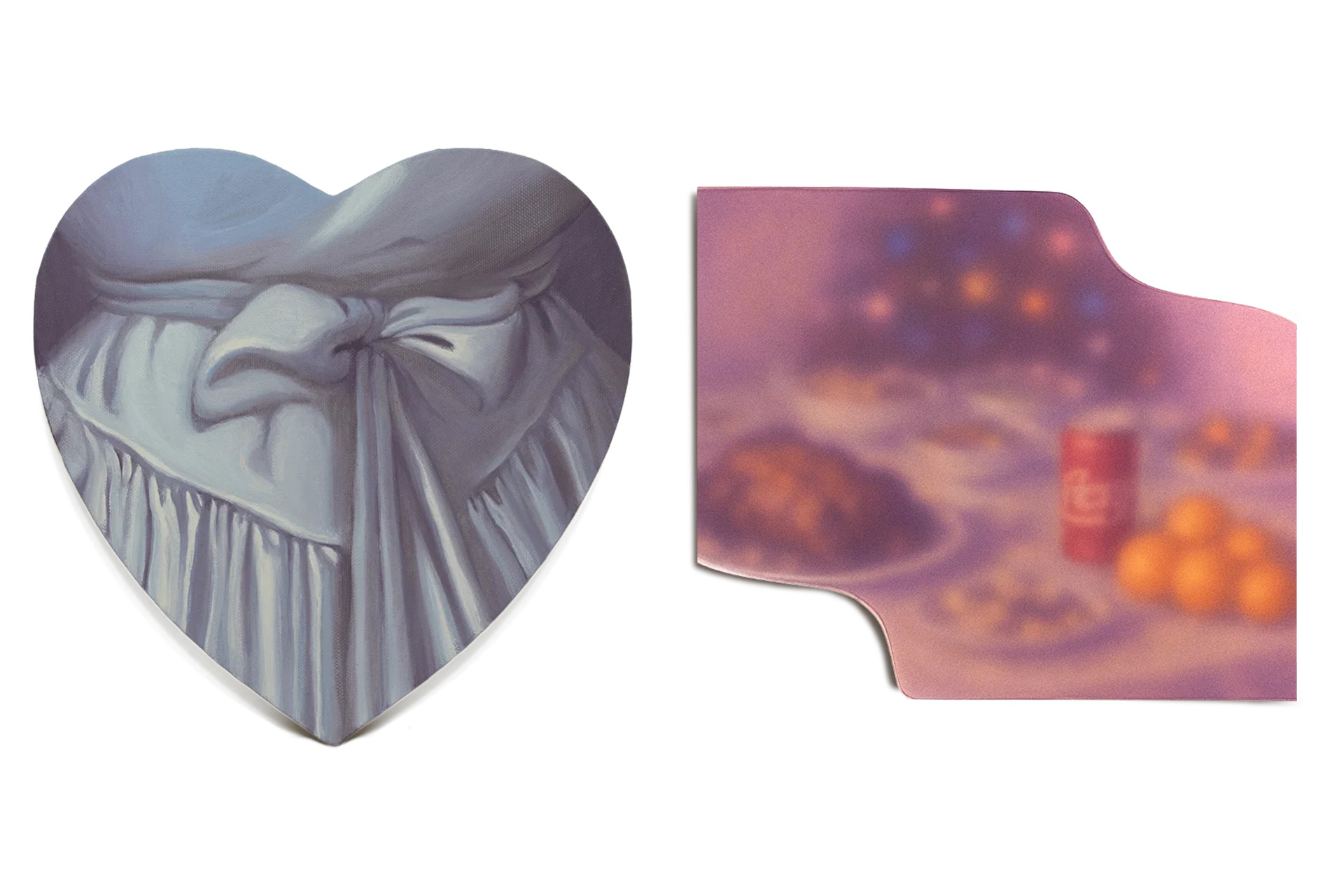 Слева: Ксения Кабачек, «Эпизод вечного праздника» / Лилия Ковалевская, «Тёплые воспоминания»