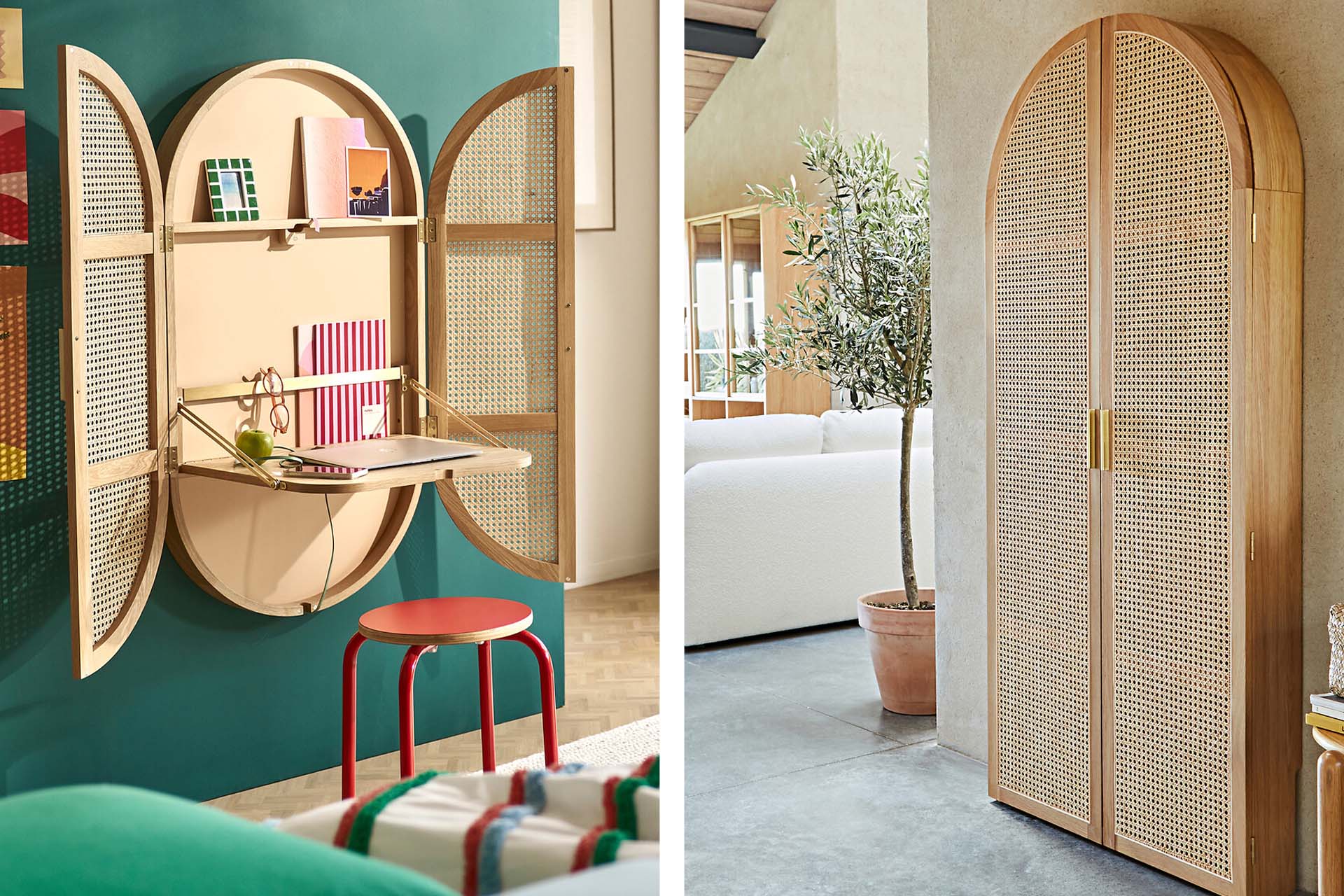 Настенный секретер / напольный секретер, Mathéo