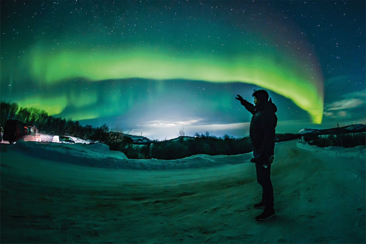 Северное сияние, Мурманская область