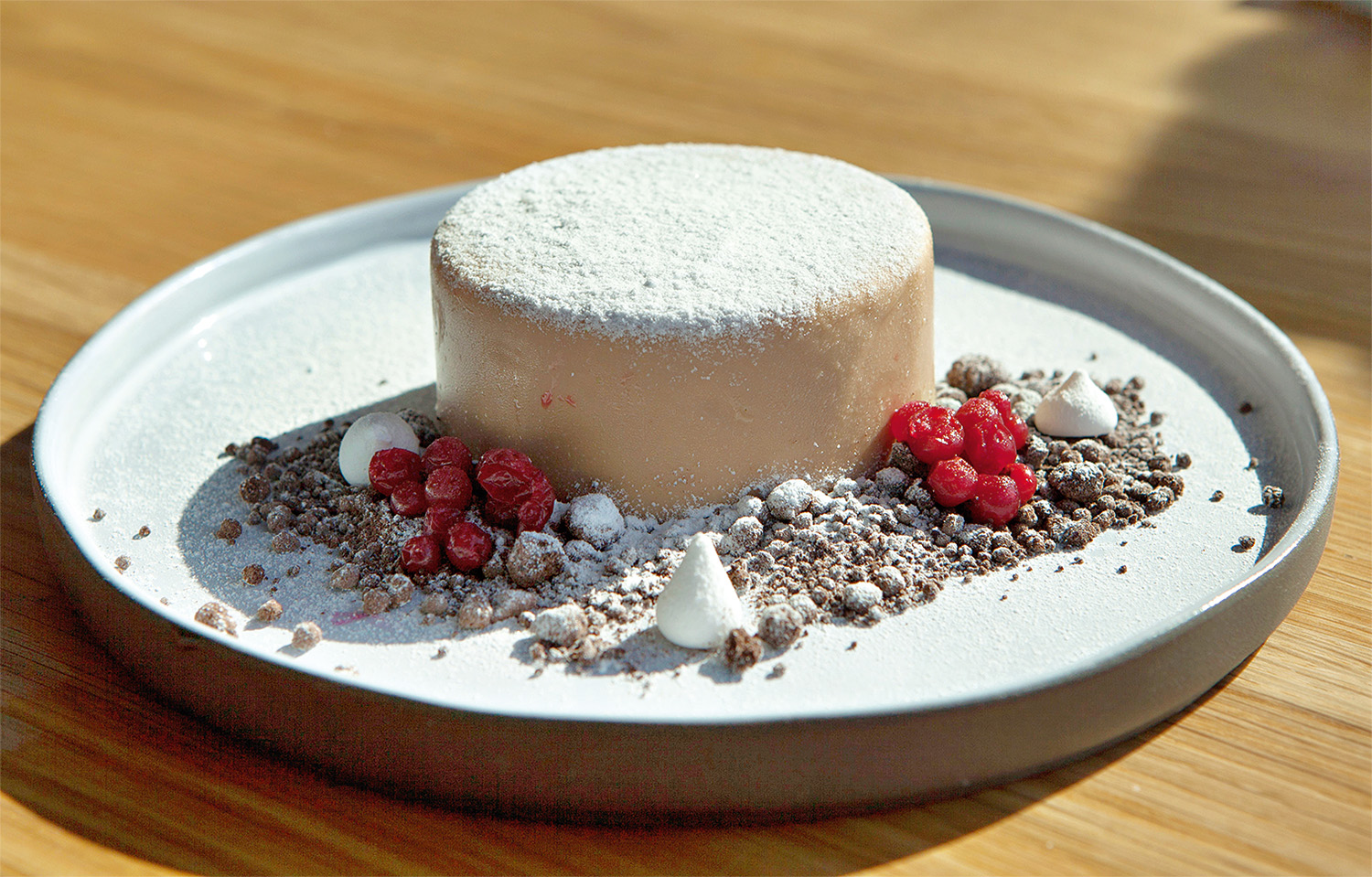 Полярный чизкейк с оленьим мхом