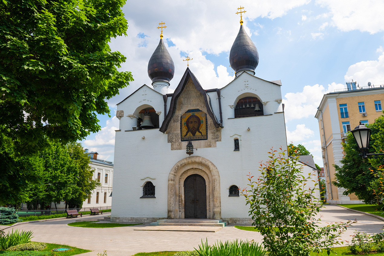 Собор Покрова Пресвятой Богородицы в Марфо-Мариинской обители милосердия, Москва. Храм по проекту Алексея Щусева