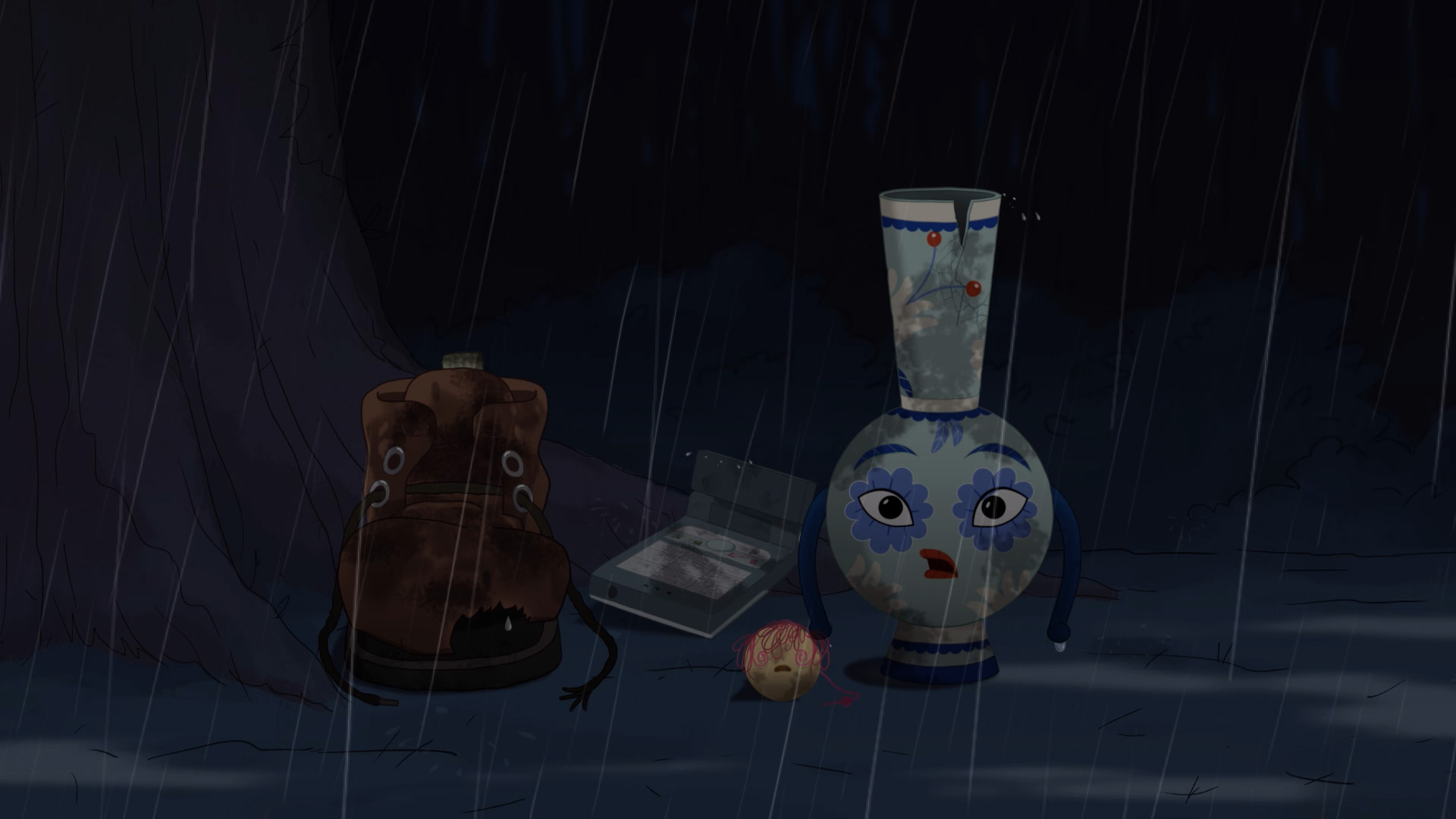 Кадр из мультфильма «На выброс»