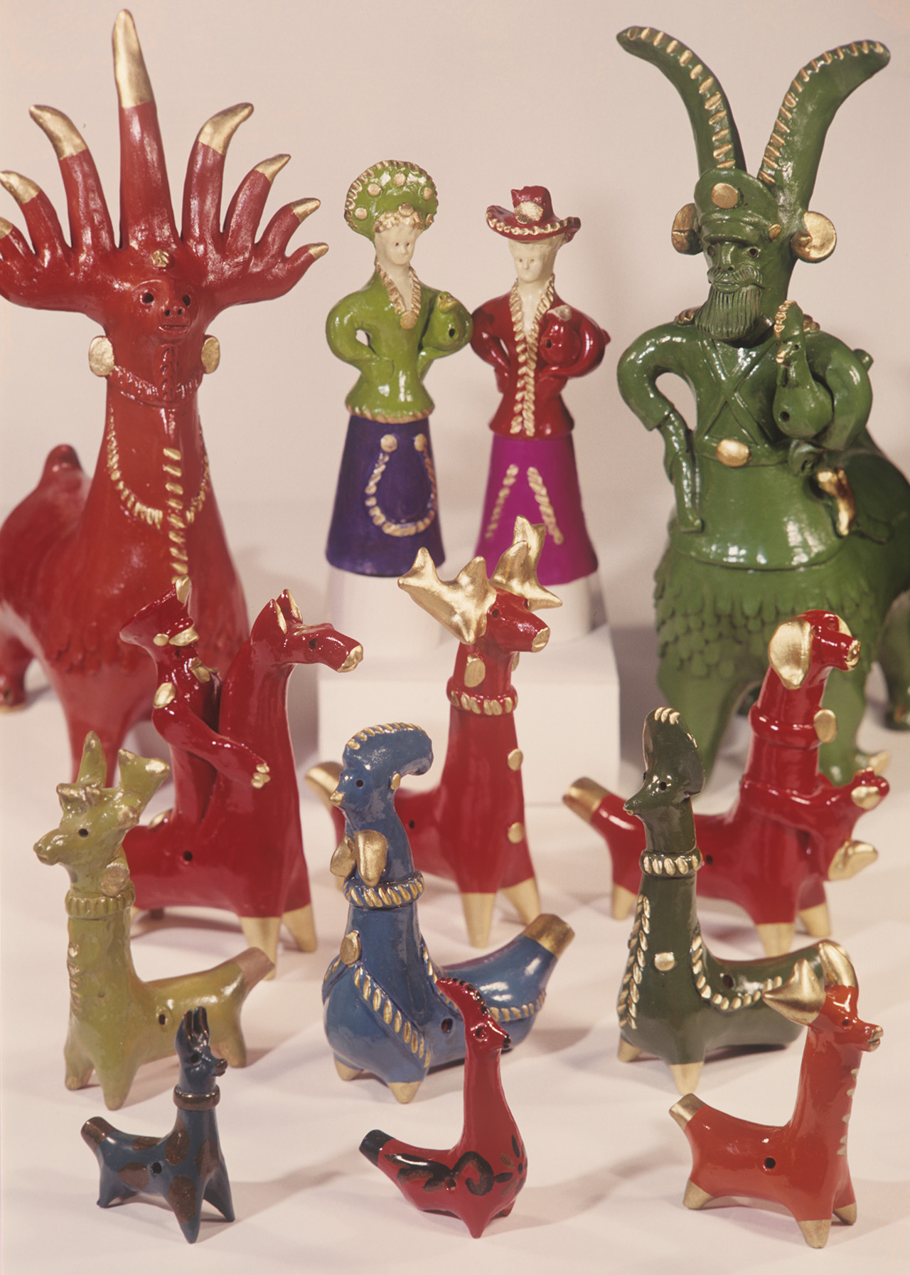 Абашевские глиняные игрушки