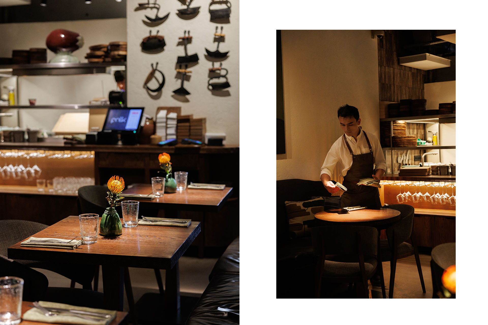 В ресторане Folk