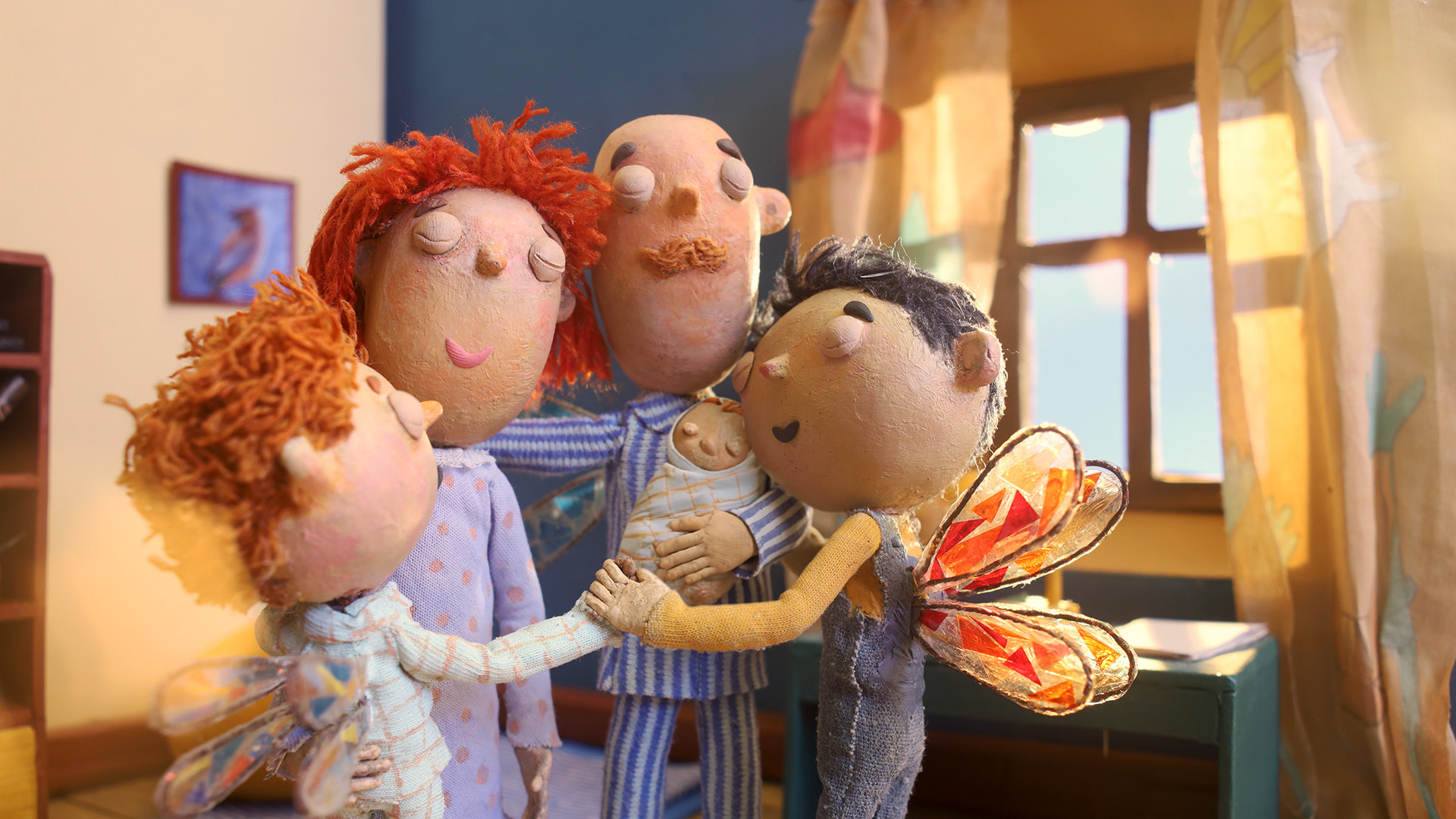 Кадр из мультфильма «Крылья любви»