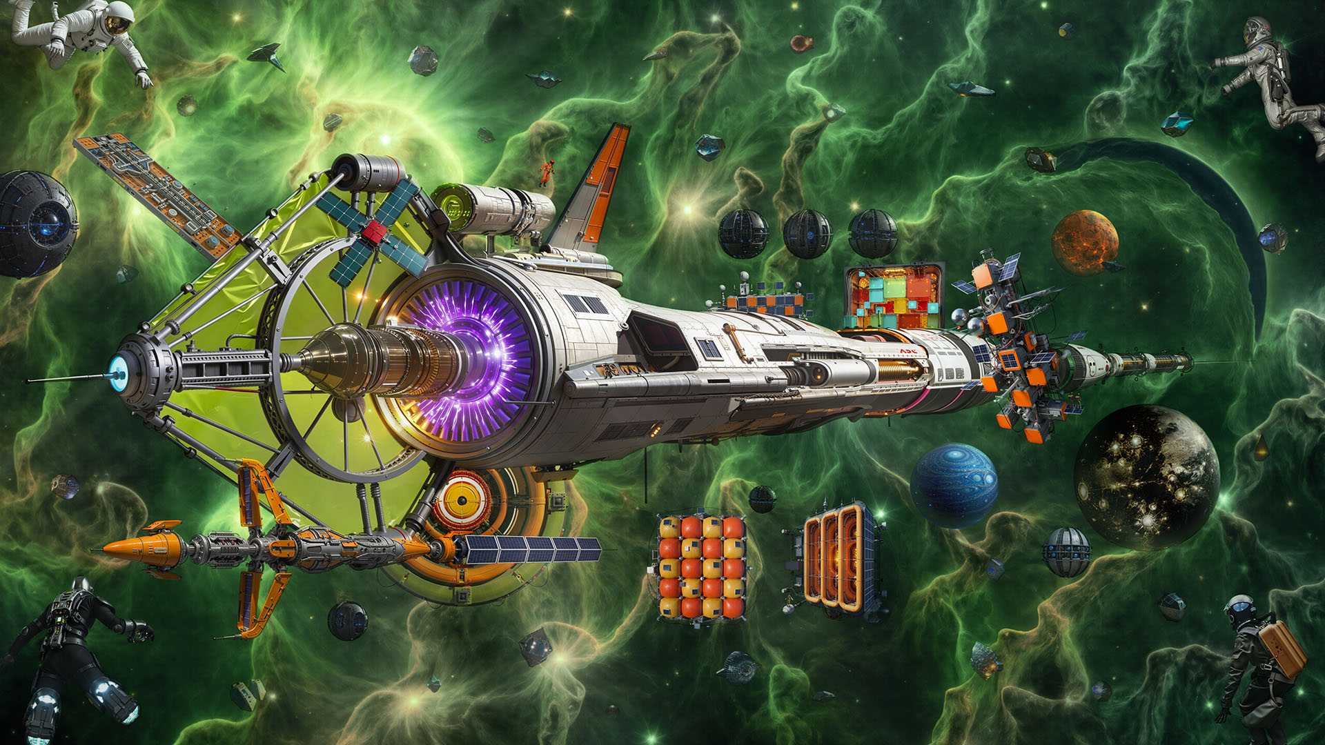 Арт-группа «ГрОМ», «Кандинский/1926», 2025 год