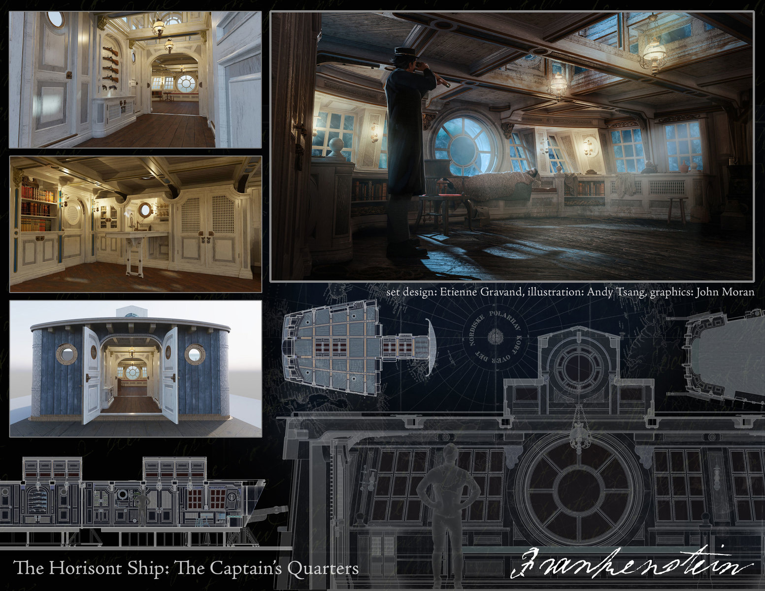 Концепция корабельных помещений