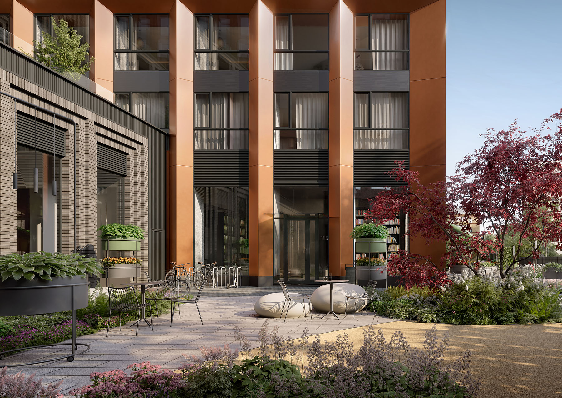 Вход в библиотеку