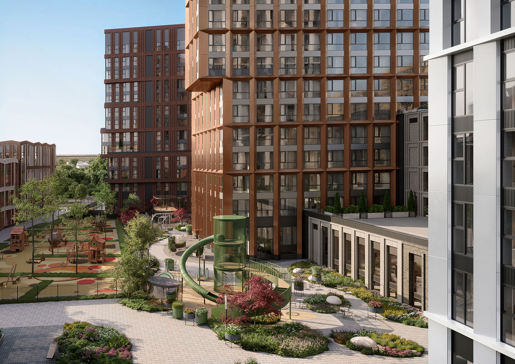 Вид на двор