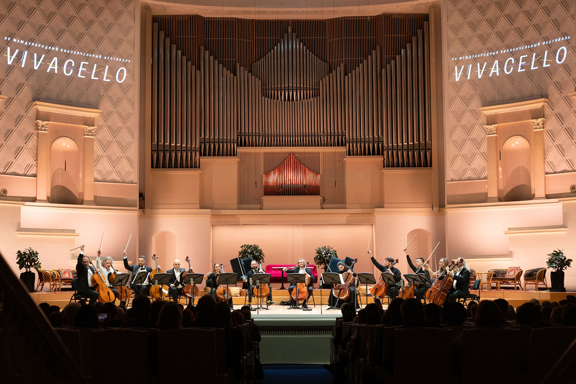 Фестиваль Vivacello в концертном зале имени П. И. Чайковского