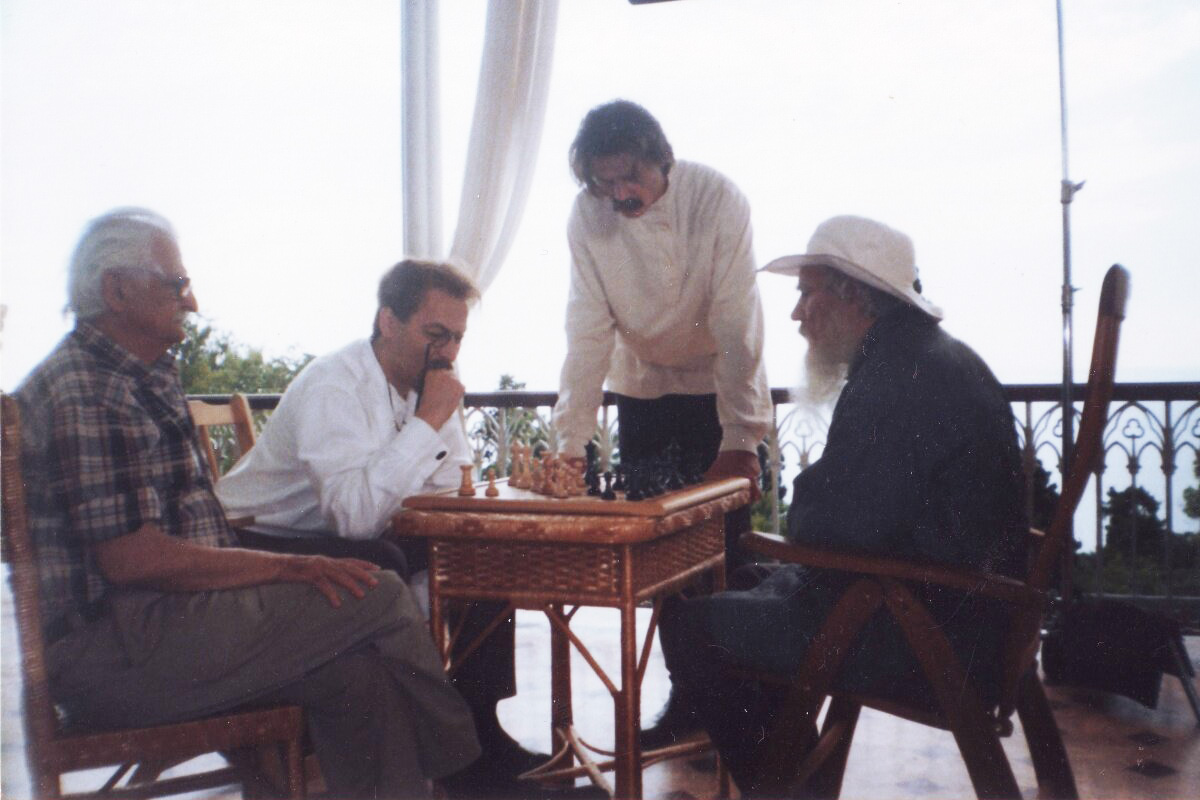 На съёмках фильма «Невечерняя»