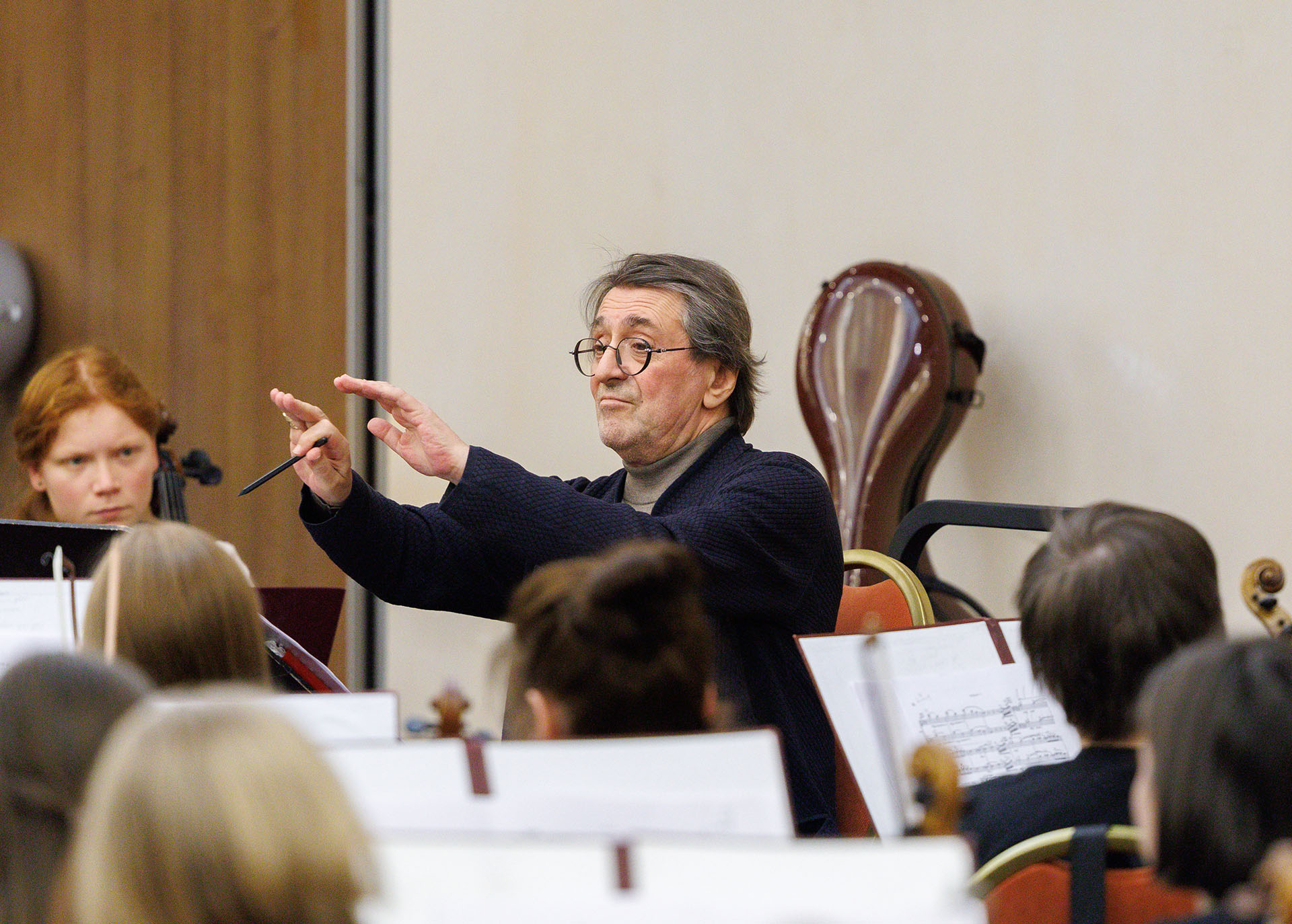 Во время репетиции