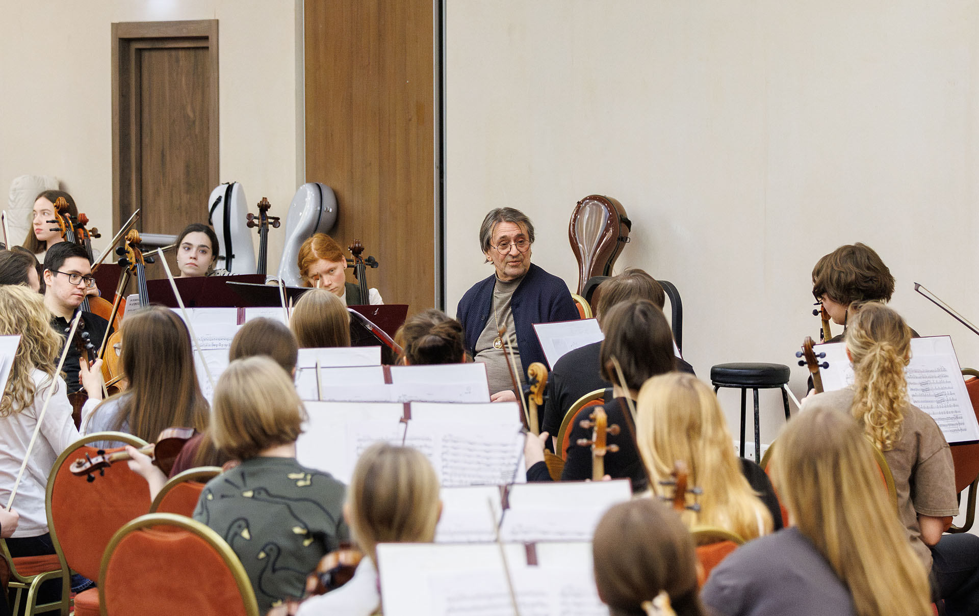 Во время репетиции