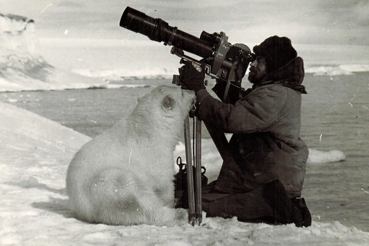 Кадр из фильма «Арктическая сага Юрия Ледина»