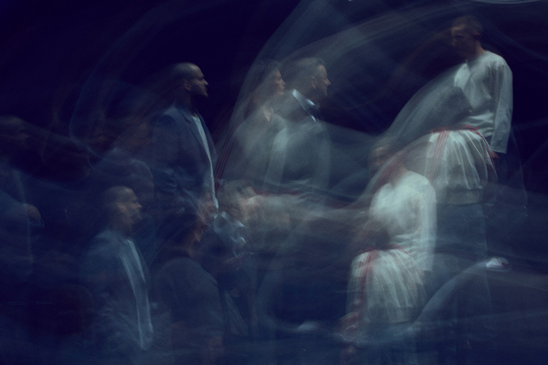 Сцена из спектакля «Последние»