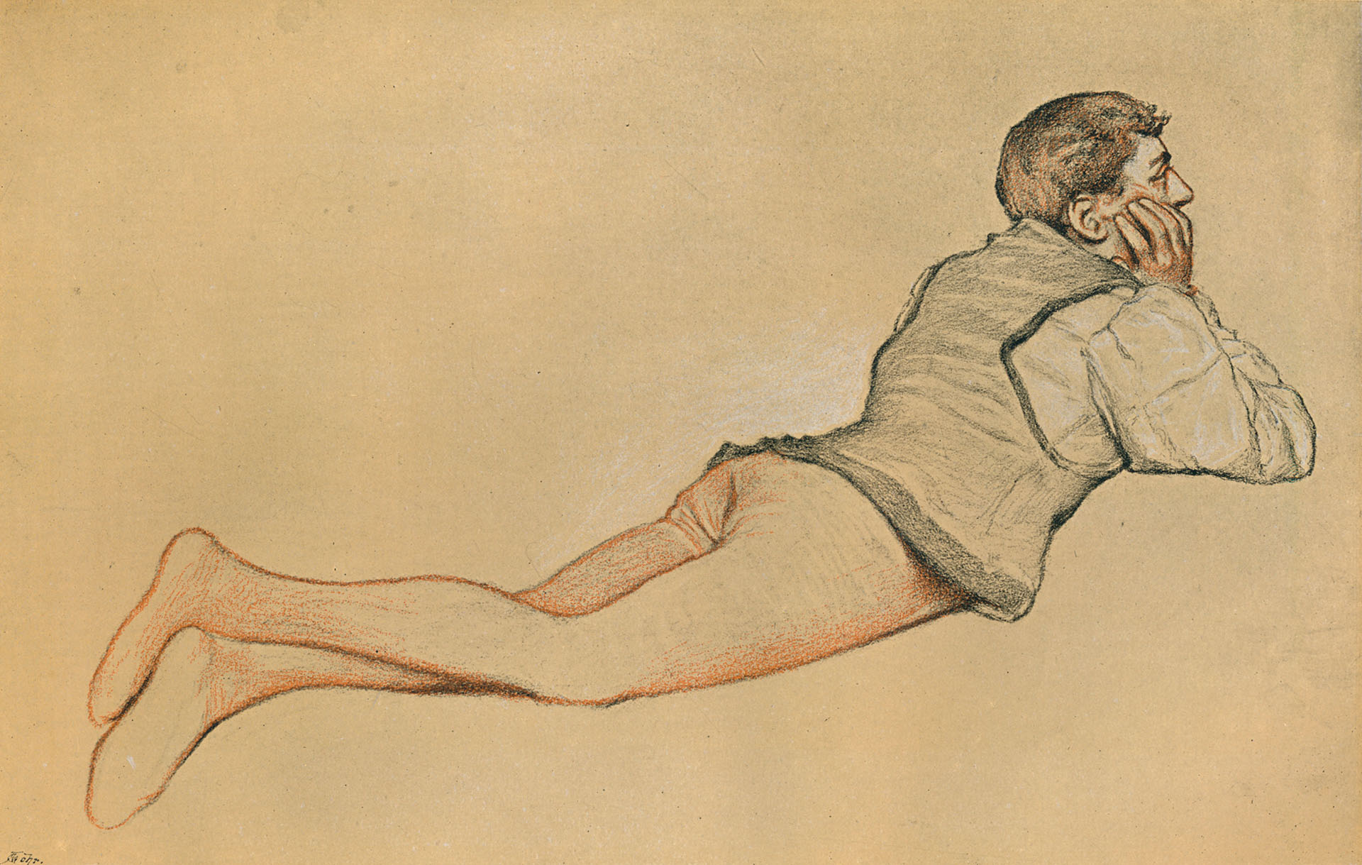 Джеймс Дромгол Линтон, «Боккаччо: Вступительная сцена в «Декамероне», 1900 год