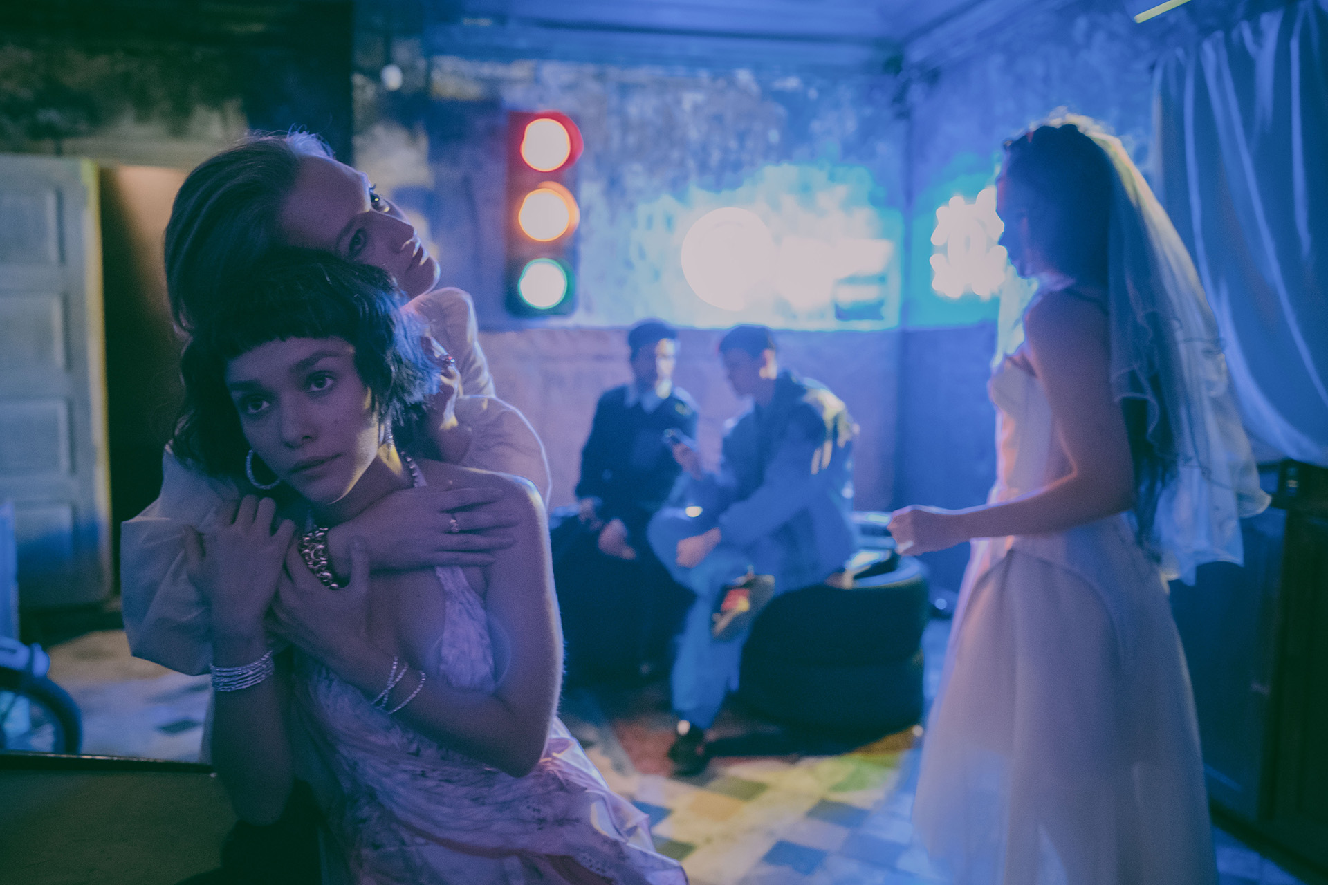 Сцена из спектакля «Ромео и Джульетта. Любовь вне времени»