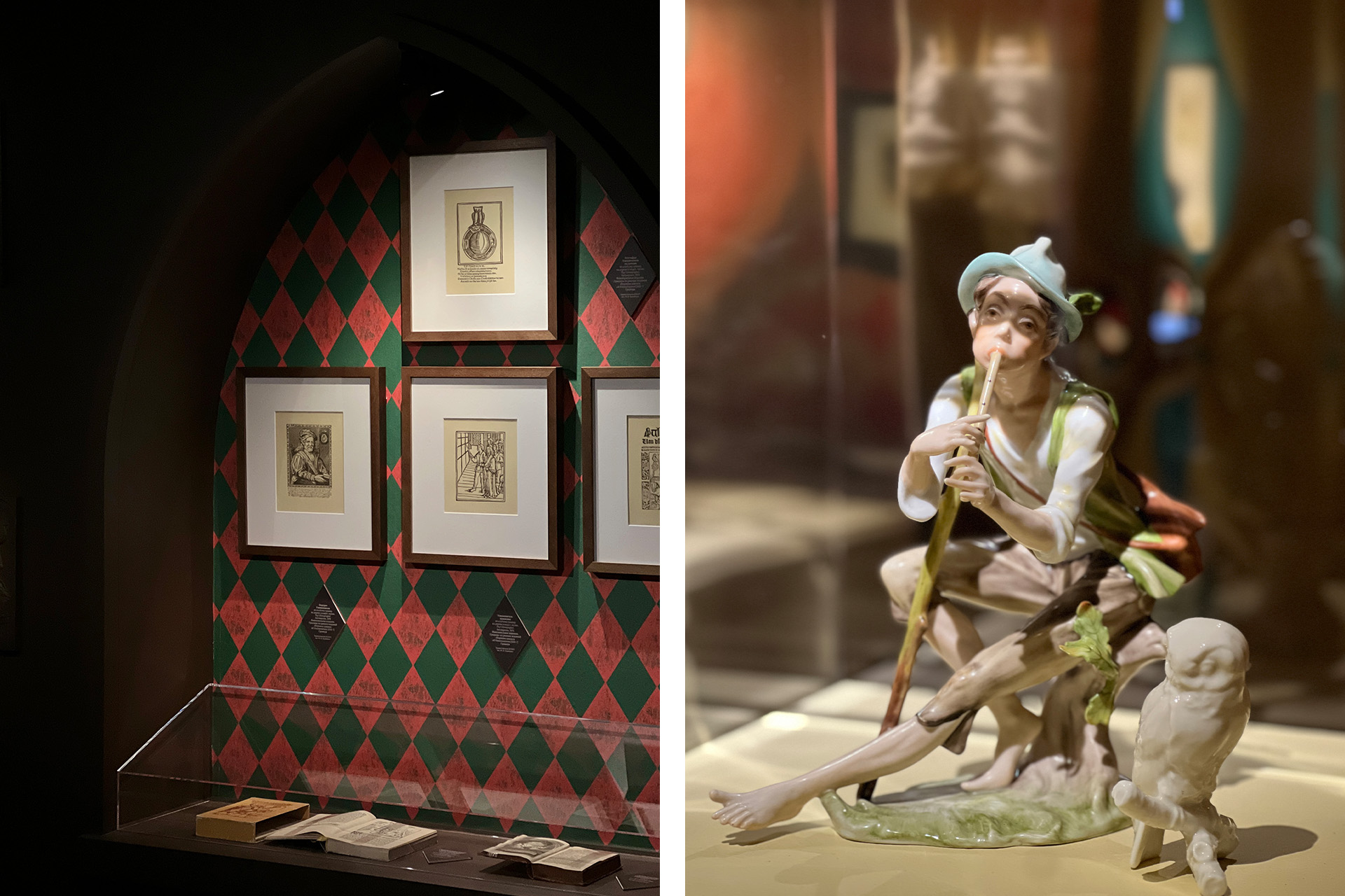 Детали экспозиции выставки «Король шутов и дураков»