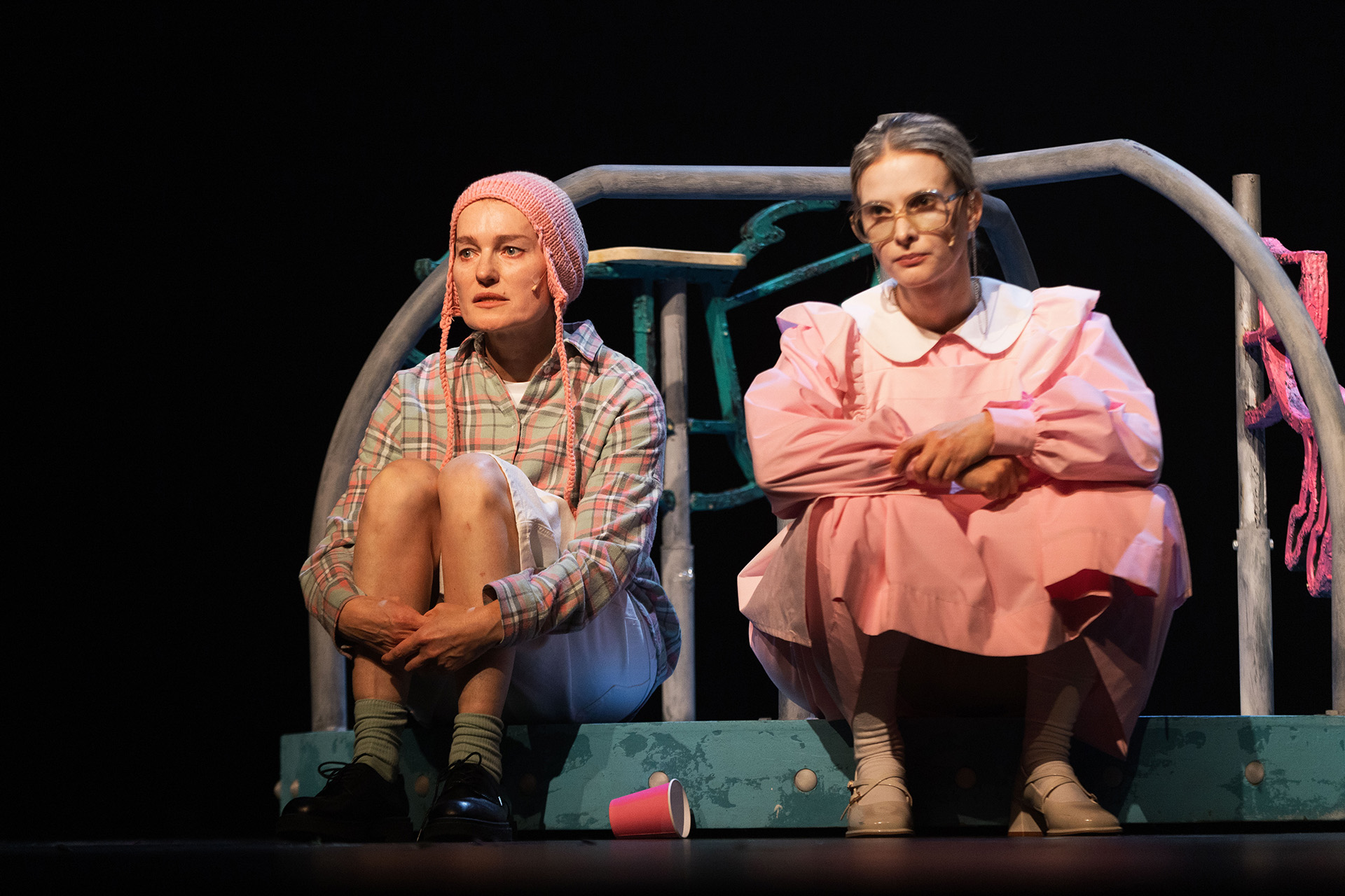 Сцена из спектакля «Оскар и Розовая дама»