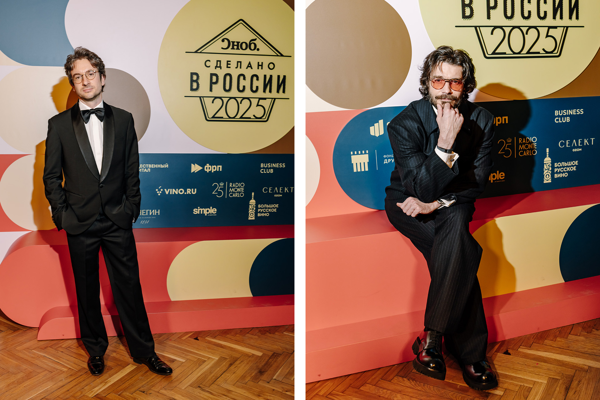 Слева: Никита Тонконогов, пианист / Максим Матвеев, актёр