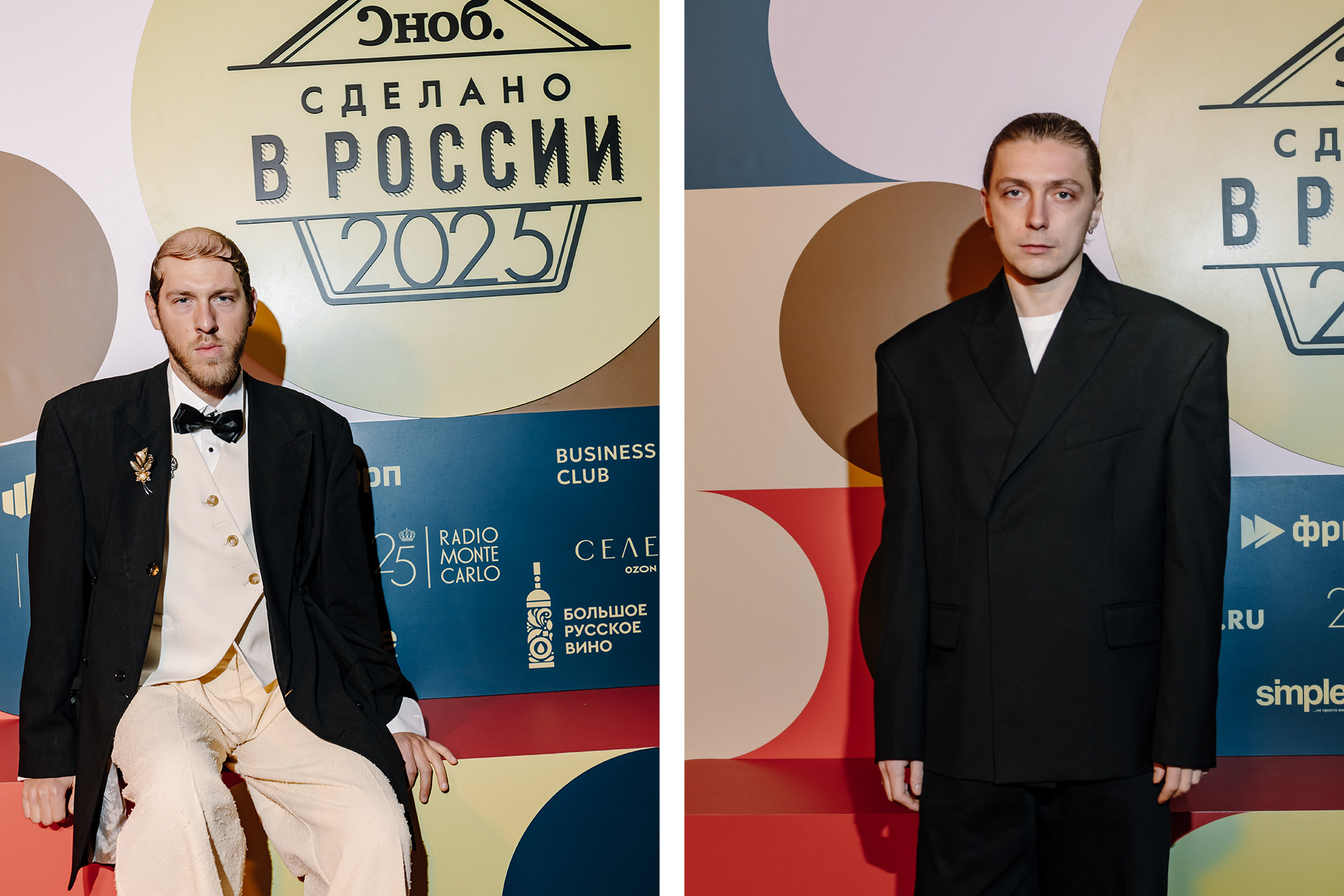 Слева: Роман Уваров, дизайнер / Александр Горчилин, актёр