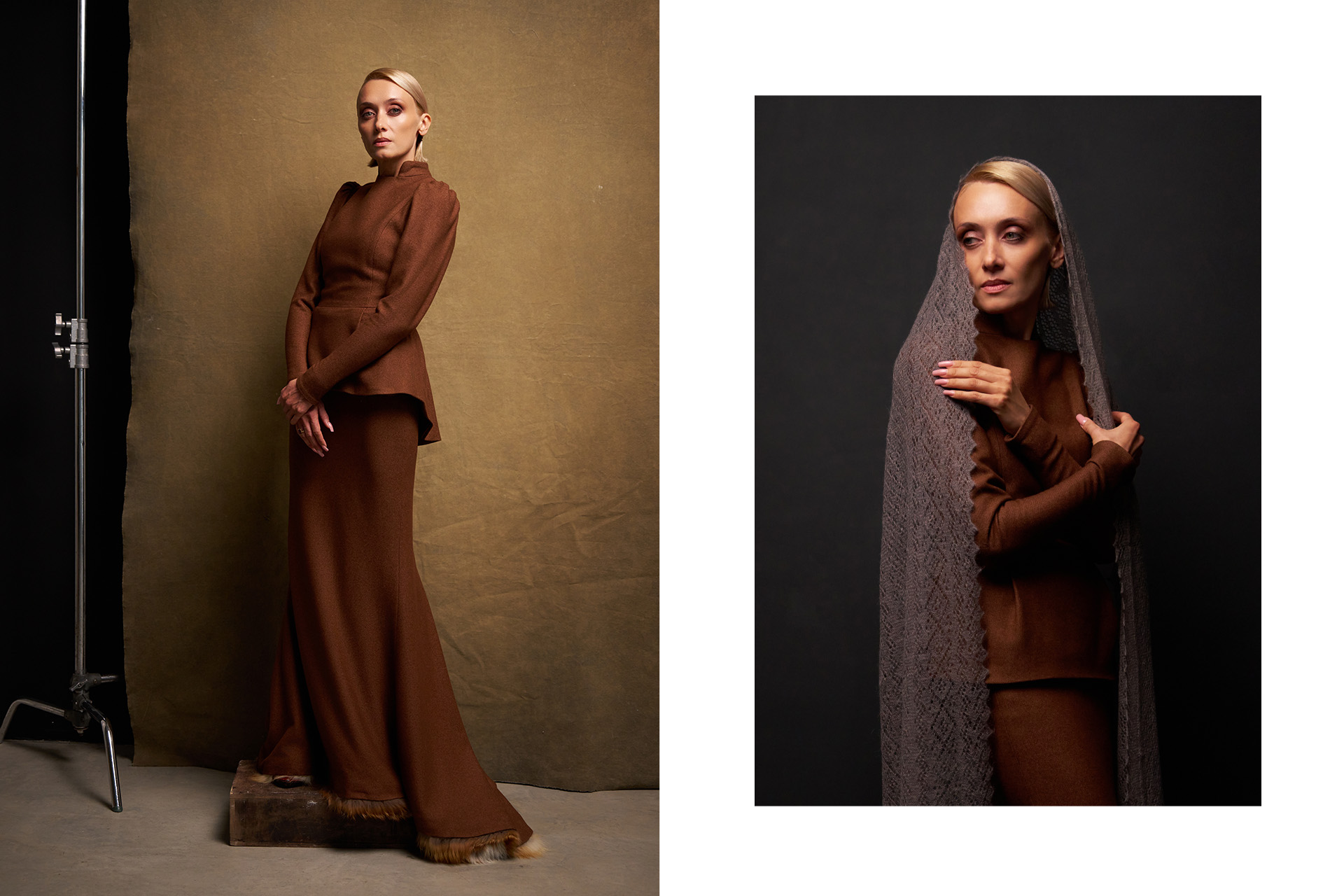 Костюмы Светланы Тегин к моноспектаклю Марии Кобзарь