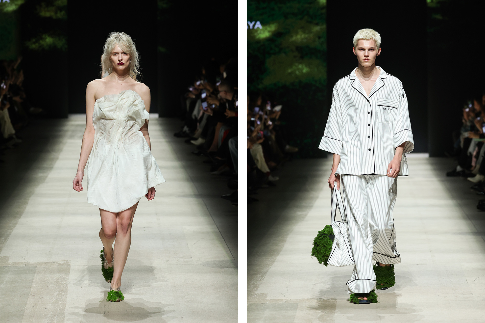 Показ новой коллекции Yana Besfamilnaya на Московской неделе моды, 2026 год