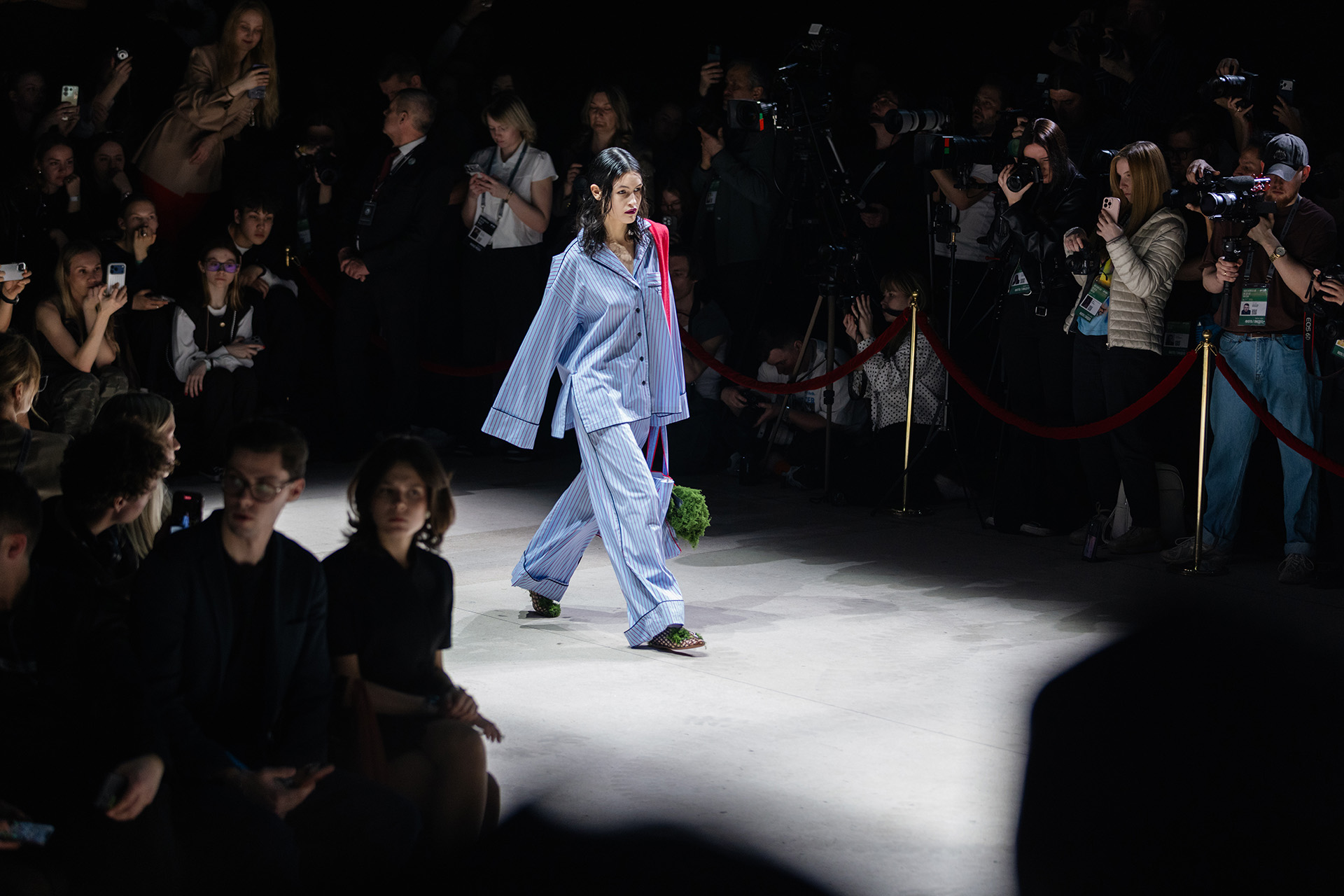 Показ новой коллекции Yana Besfamilnaya на Московской неделе моды, 2026 год