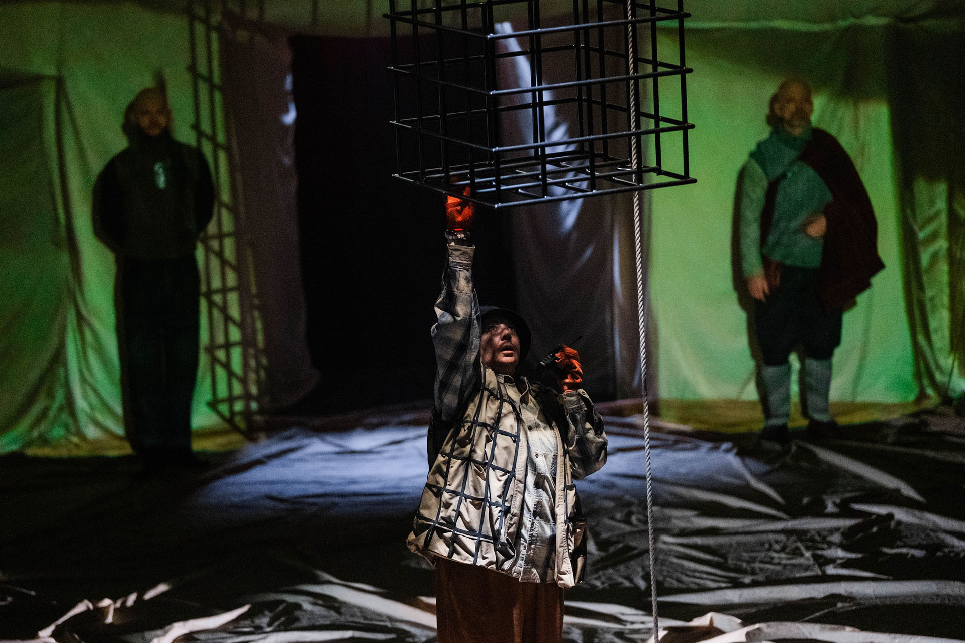 Сцена из спектакля «Лир»