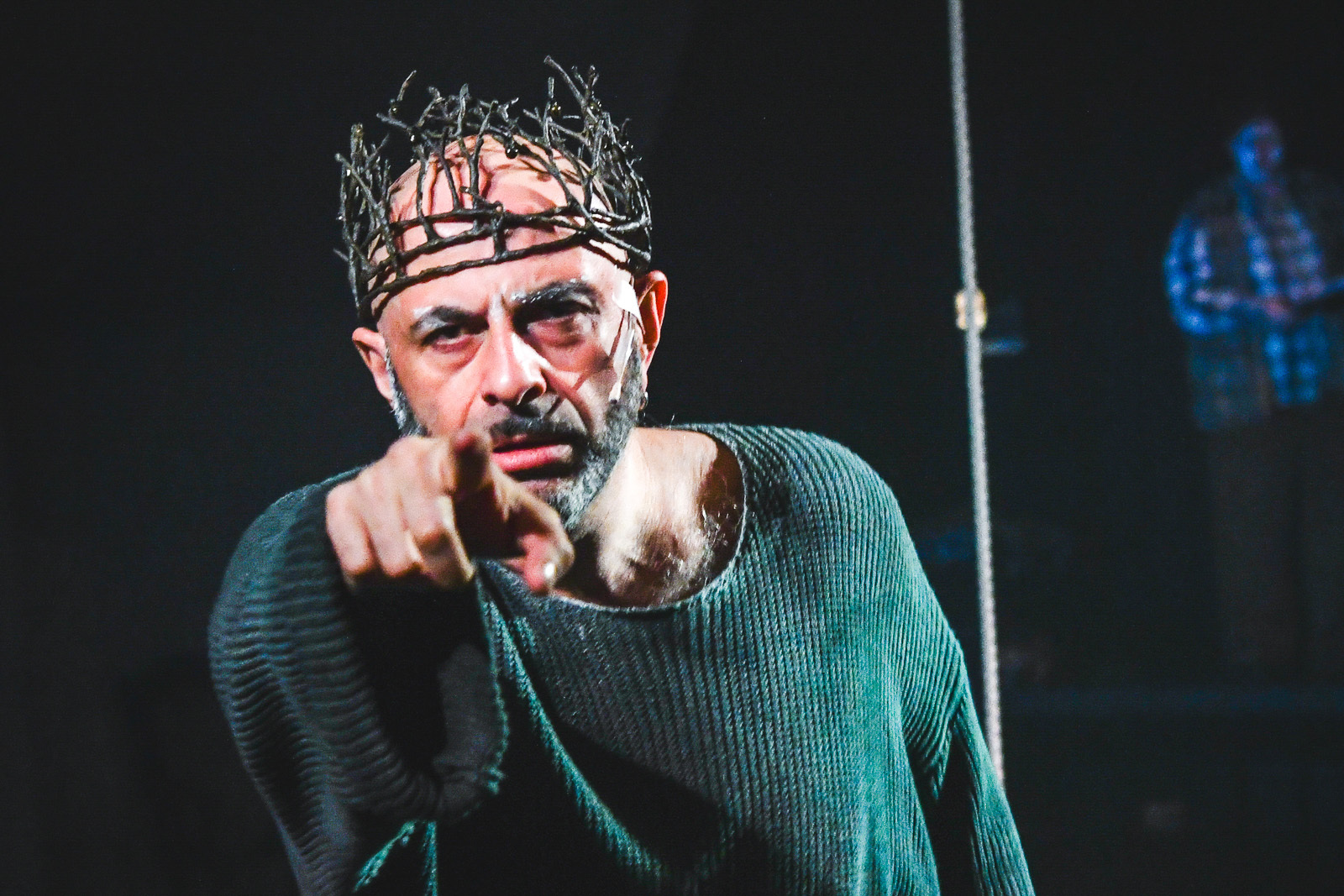 Сцена из спектакля «Лир»