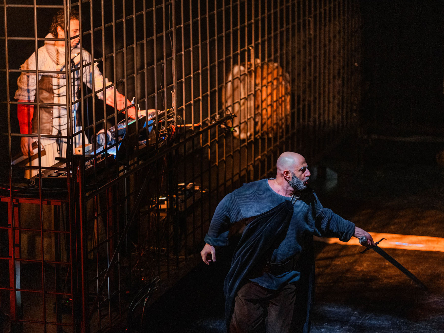 Сцена из спектакля «Лир»