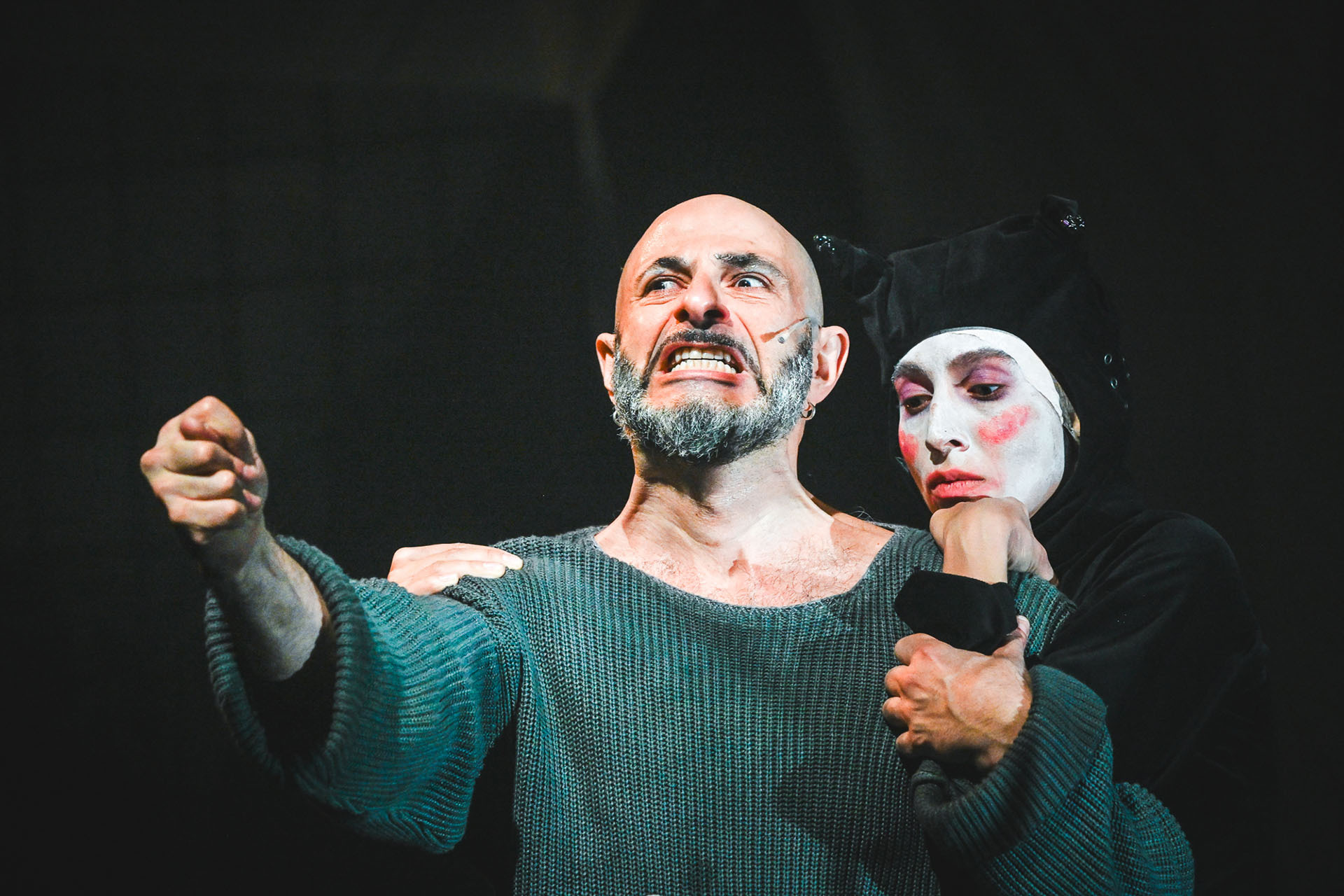 Сцена из спектакля «Лир»