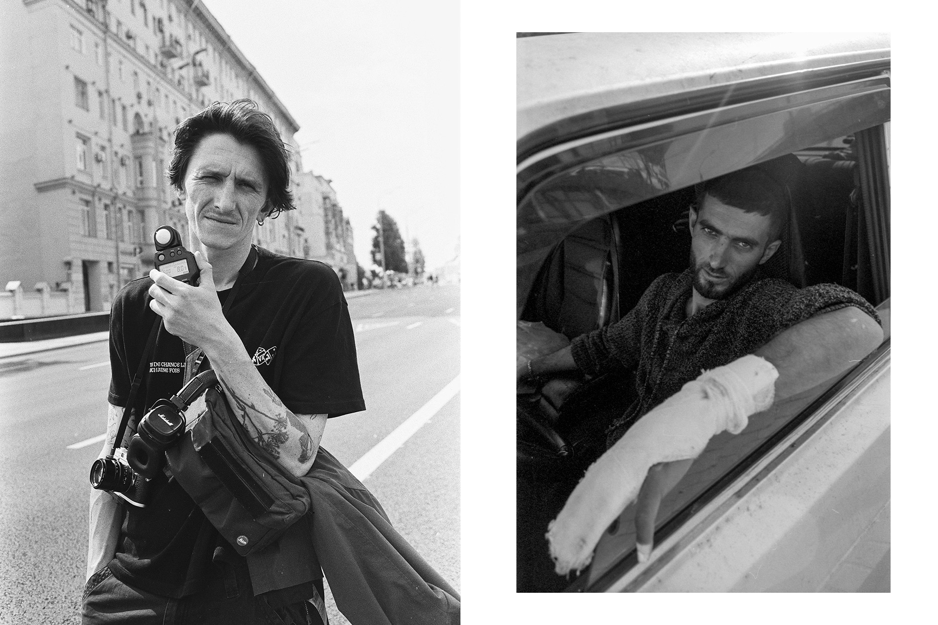 Слева: Гоша Бергал