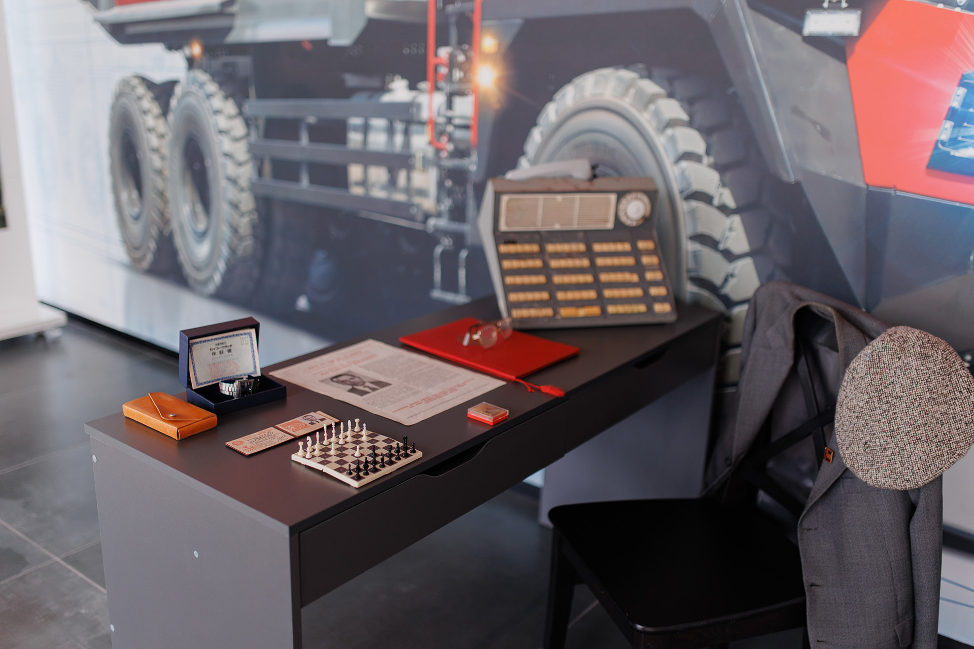 Экспозиция Визит-центра ПАО «КАМАЗ»