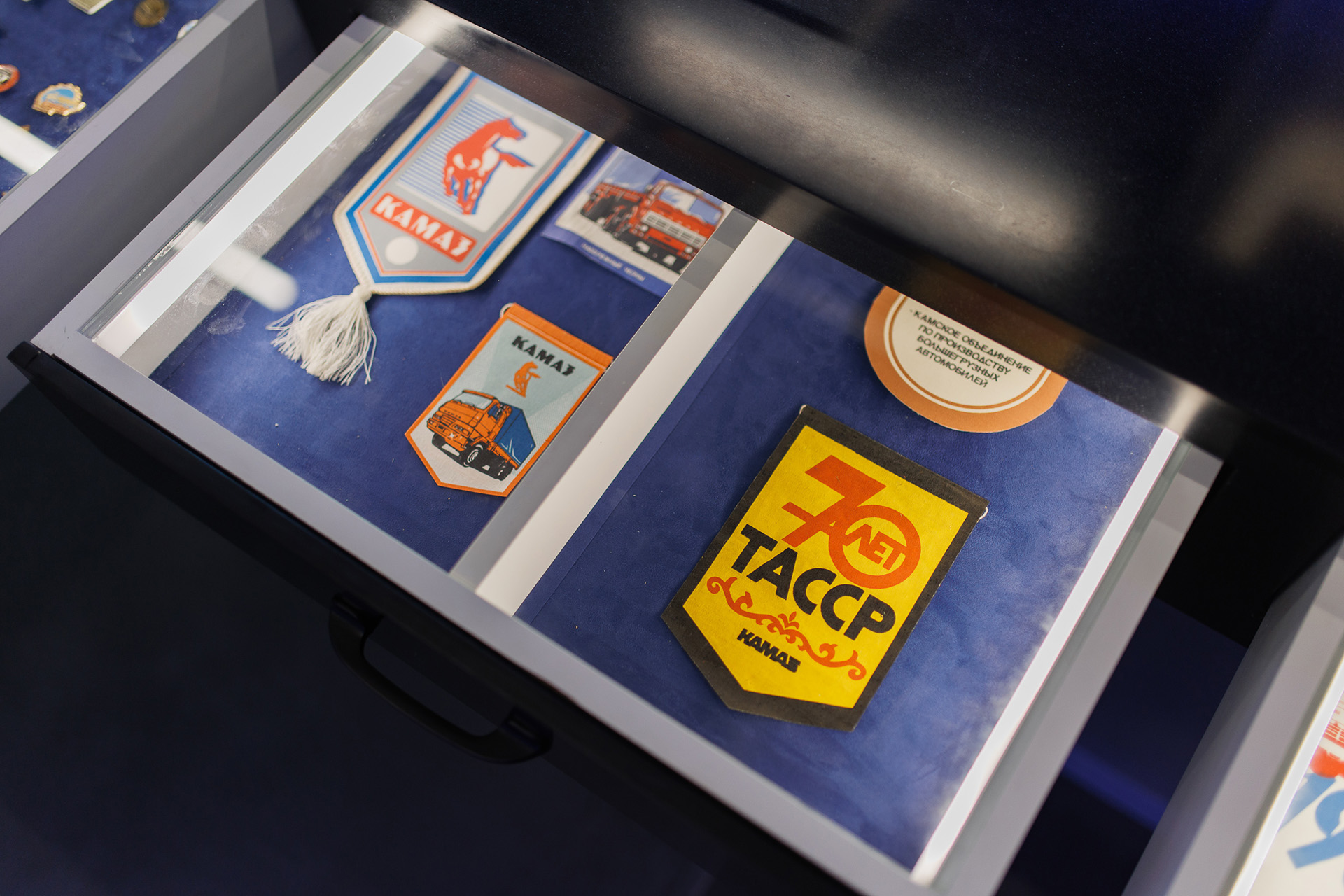 Экспозиция Визит-центра ПАО «КАМАЗ»