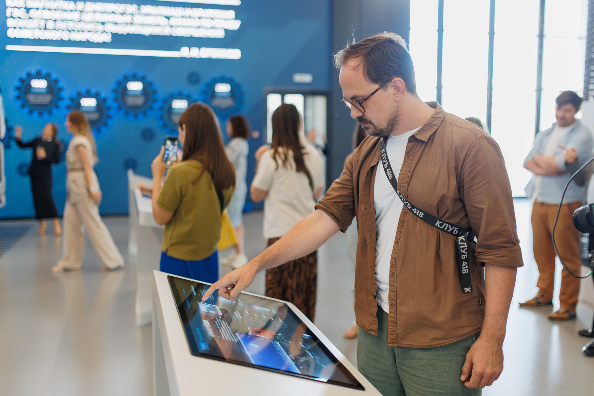 Экспозиция Визит-центра ПАО «КАМАЗ»