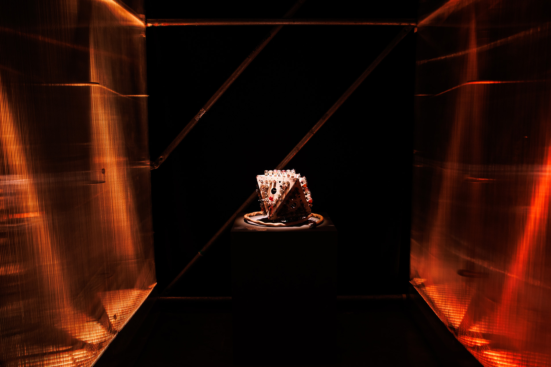 На выставке «Свет и Музыка. Экспериментальная эстетика СССР и новые медиа»