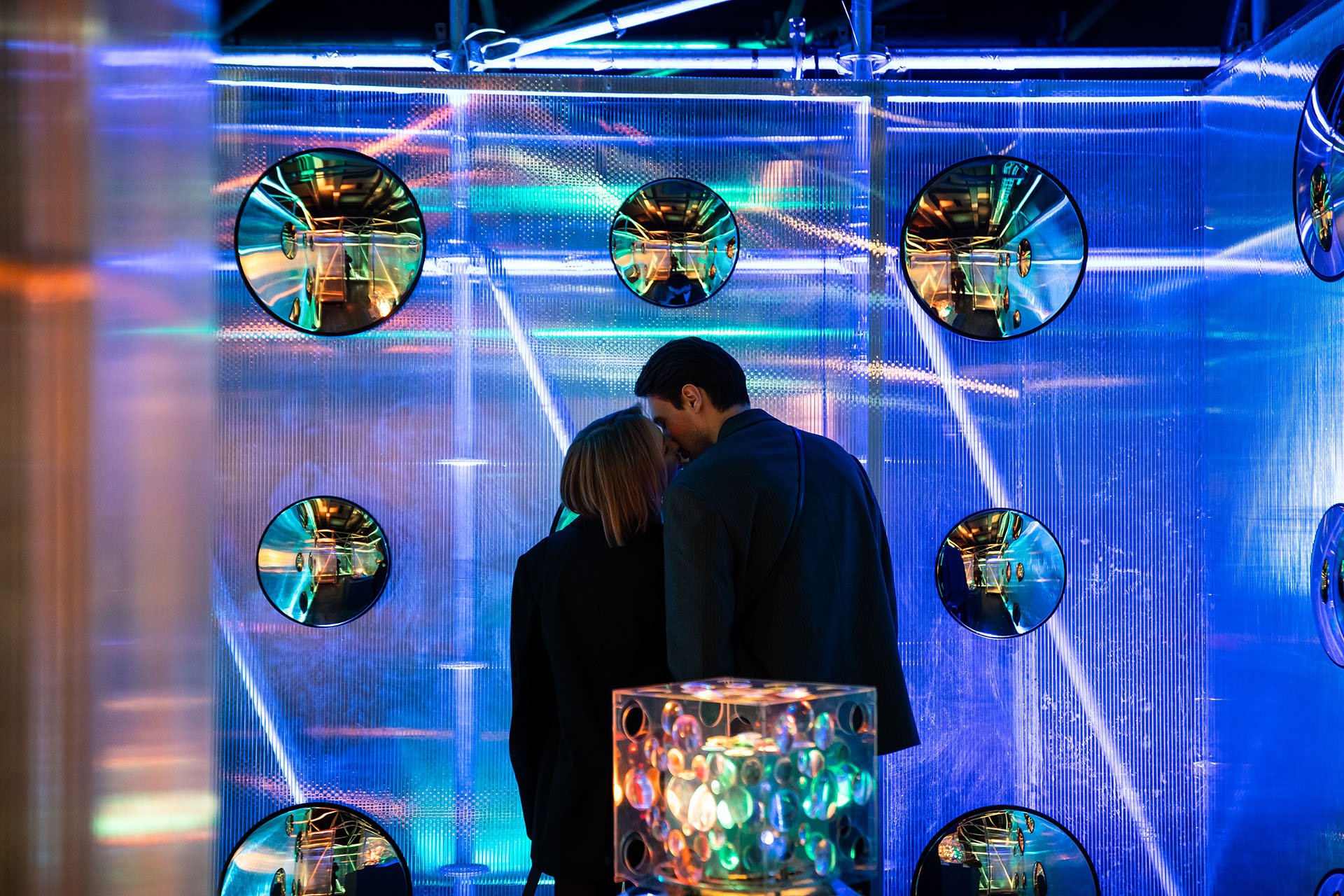 На выставке «Свет и Музыка. Экспериментальная эстетика СССР и новые медиа»