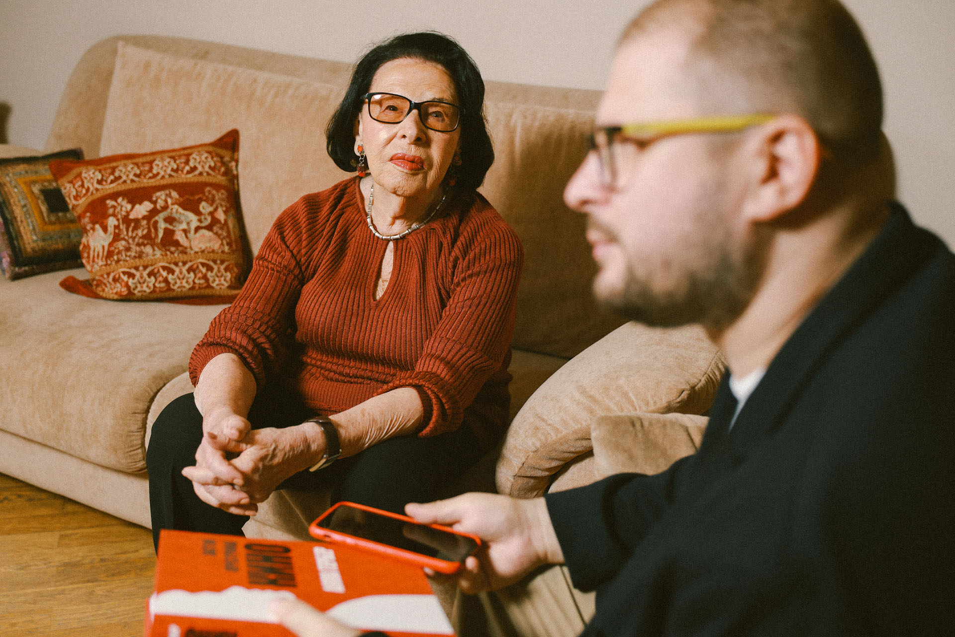 Алла Гербер и Павел Зельдович