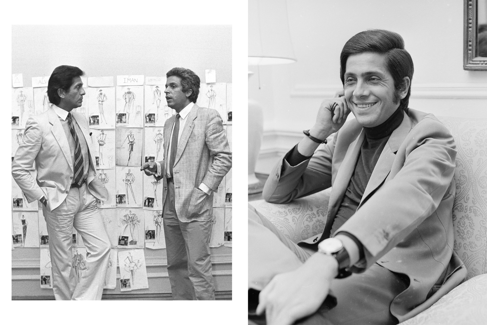 Слева: с Джанкарло Джамметти в Нью-Йорке