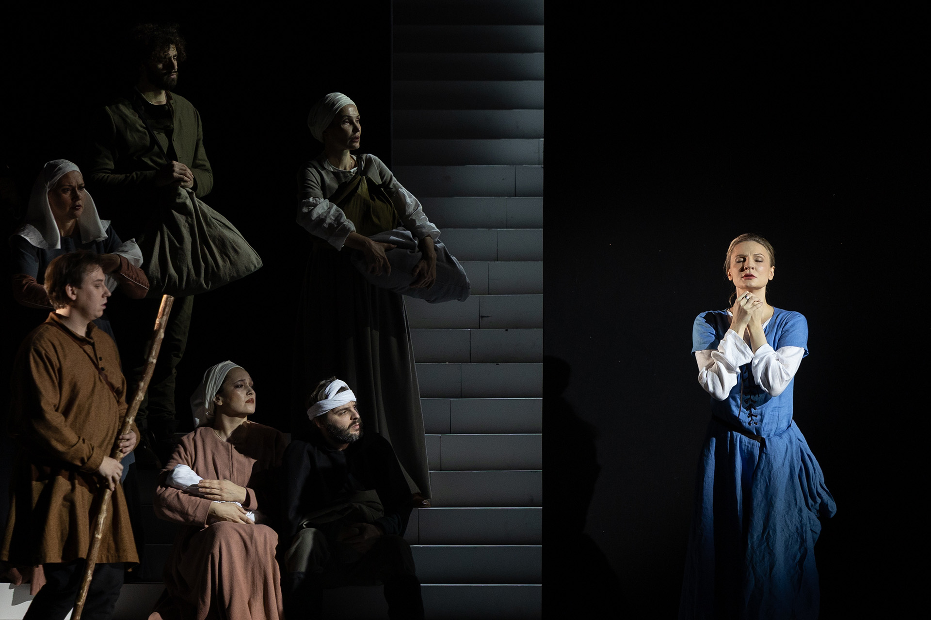 Сцена из оперы «Орлеанская дева»