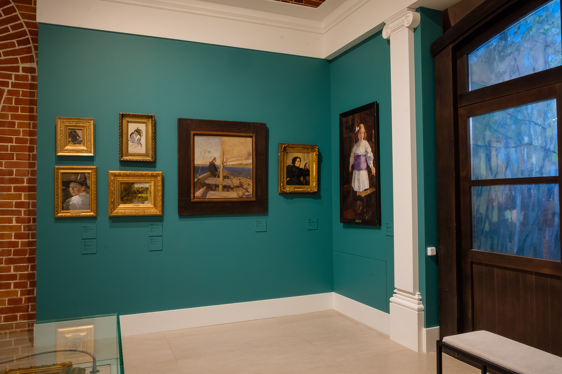 Экспозиция выставки «Импрессионизм с русской душой» 