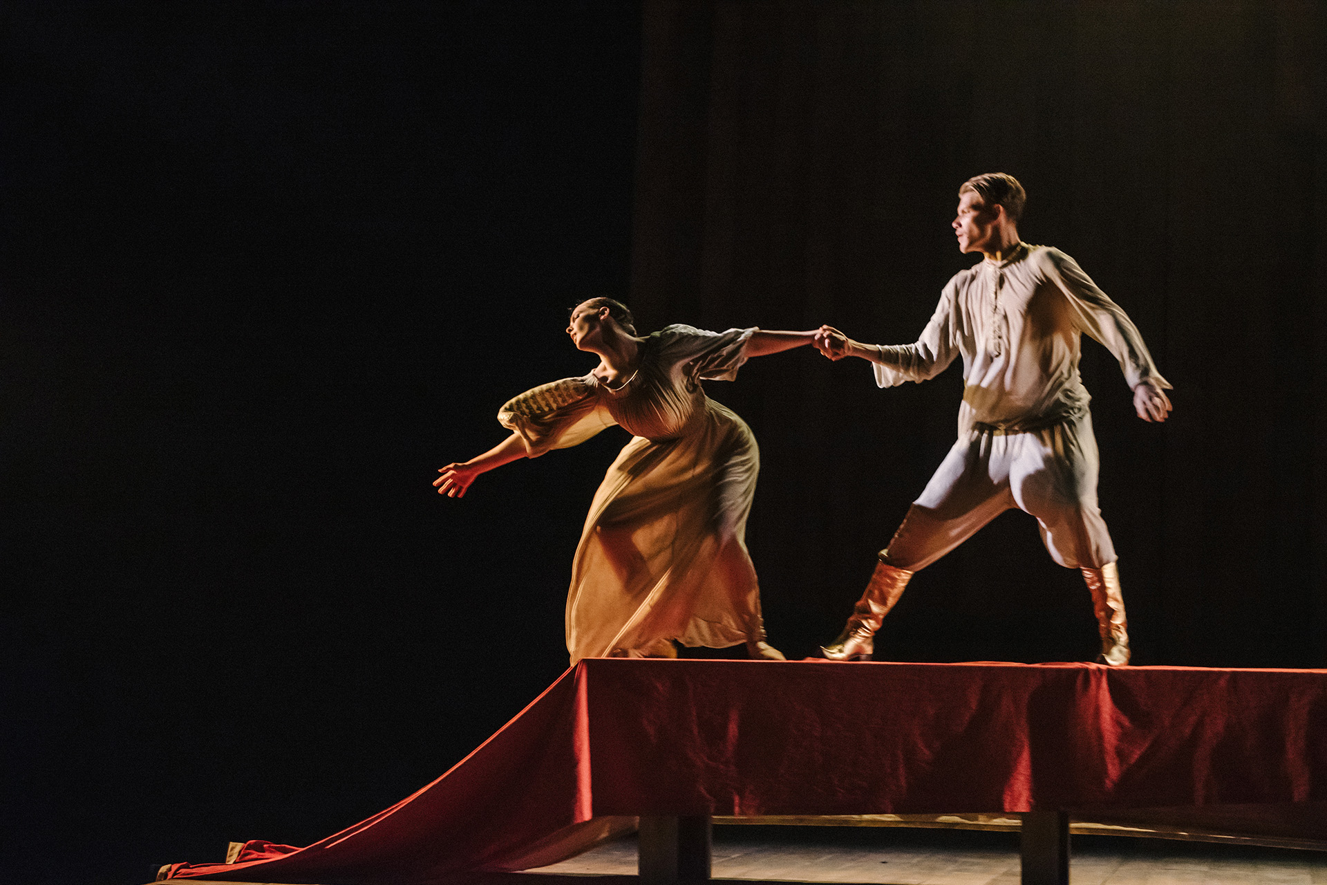 Сцена из балета «Свадебка»