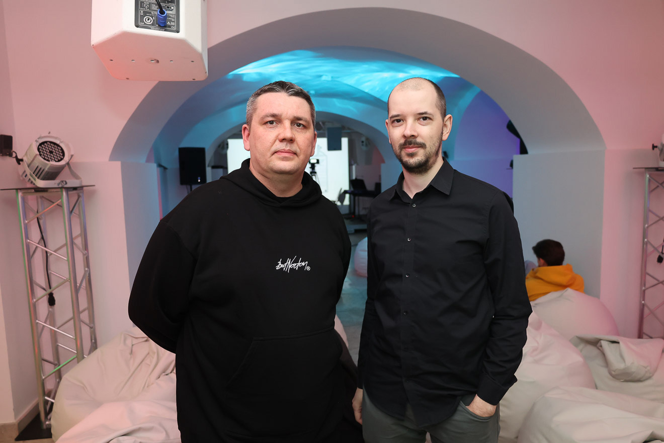 Слева направо: Николай Попов и Александр Хубеев