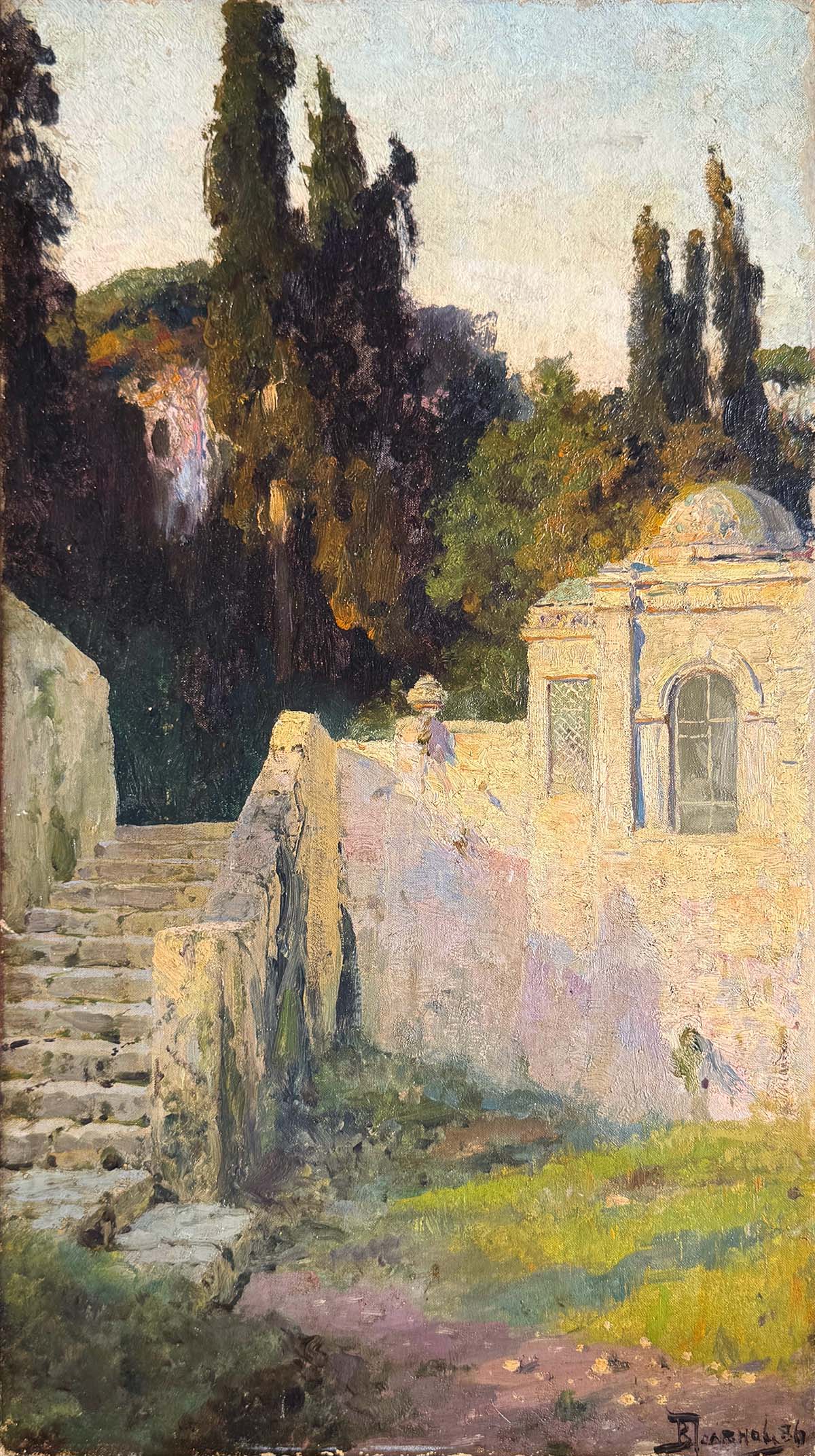 Василий Поленов, «Палестинский дворик», 1881-1882 годы