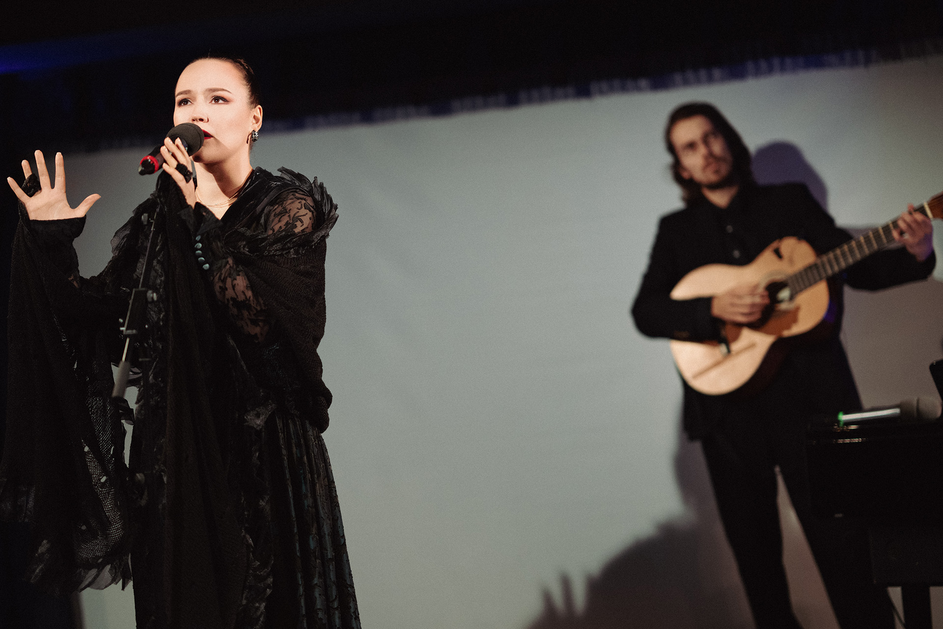 Сцена из спектакля «Гастрономический театр» 