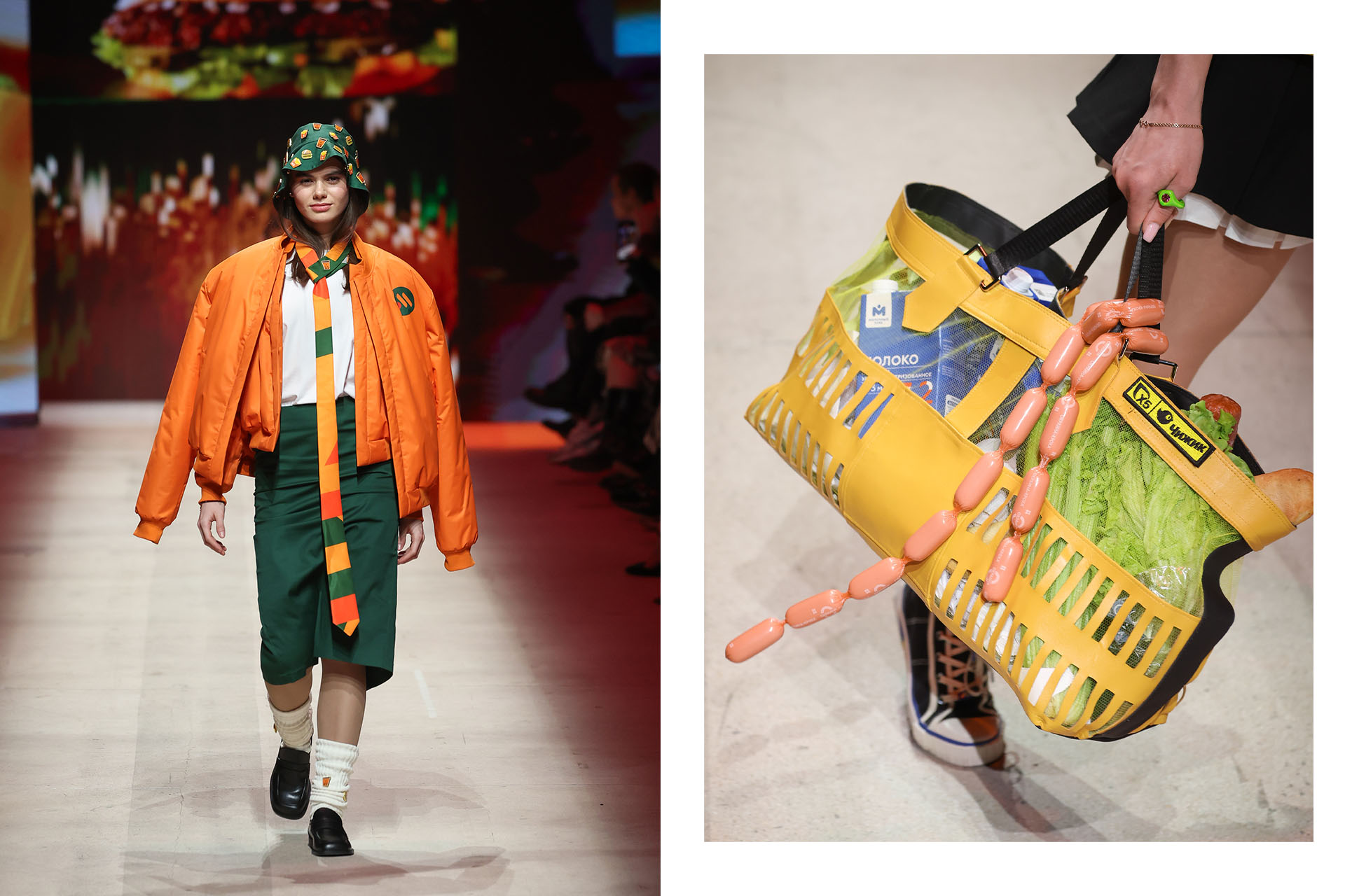 Показ креативного агентства Braining Group с брендами X5, «Вкусно — и точка», «Северсталь», СИБУР и «БТК ГРУПП» × «БАЛТИКА»