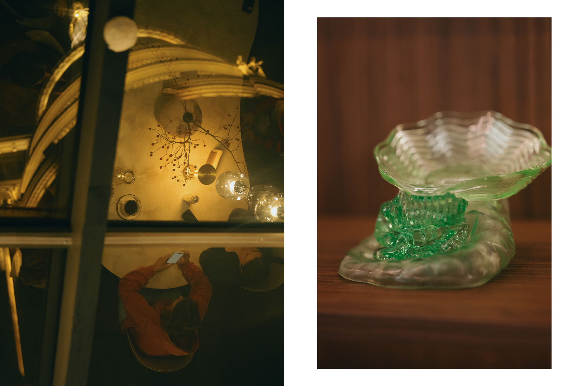 Справа работа Кристины Павловой «Обмылок 01», 2022 год