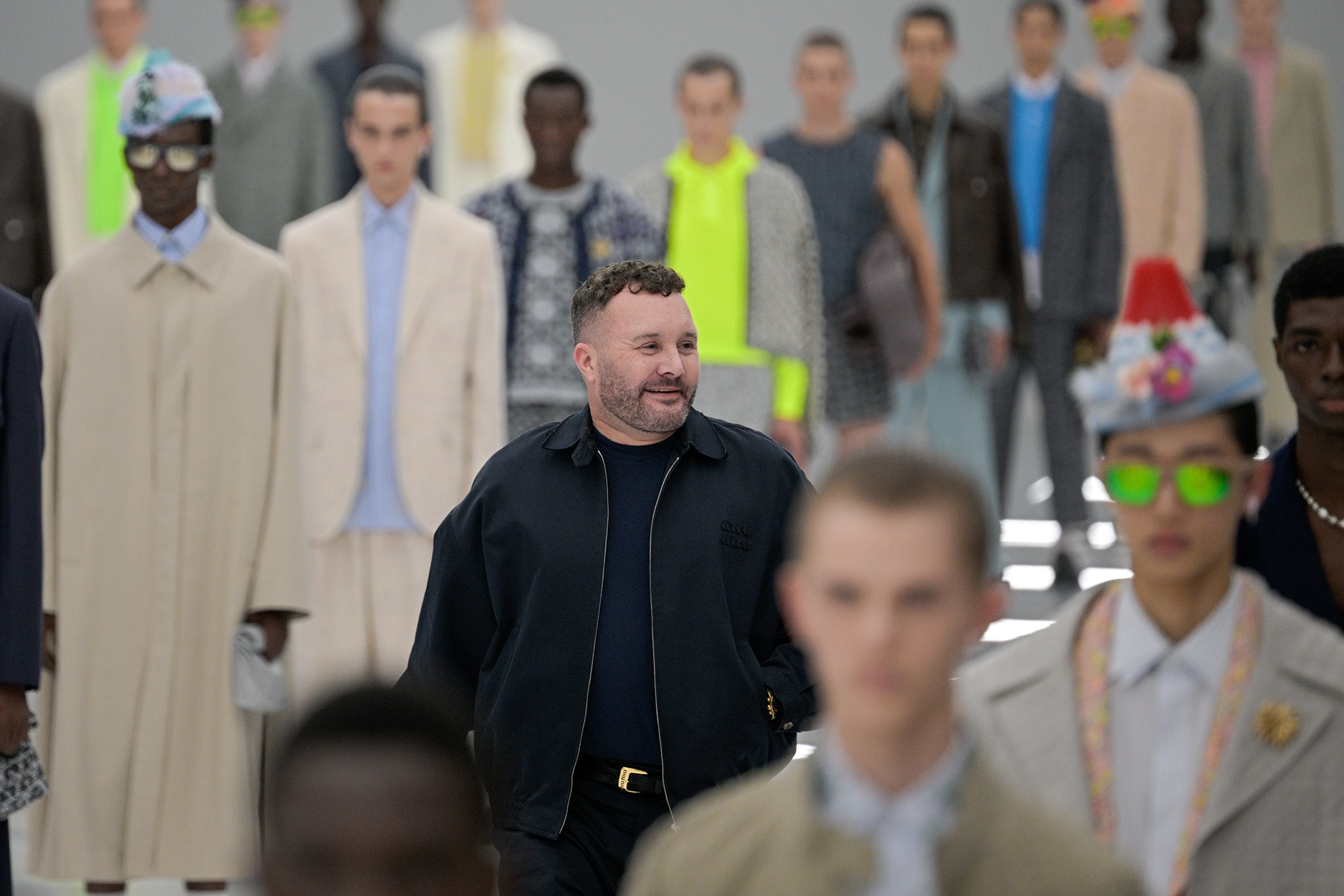 Ким Джонс после показа Dior Homme Весна/Лето 2024, Парижская неделя моды, 23 июня 2023 года