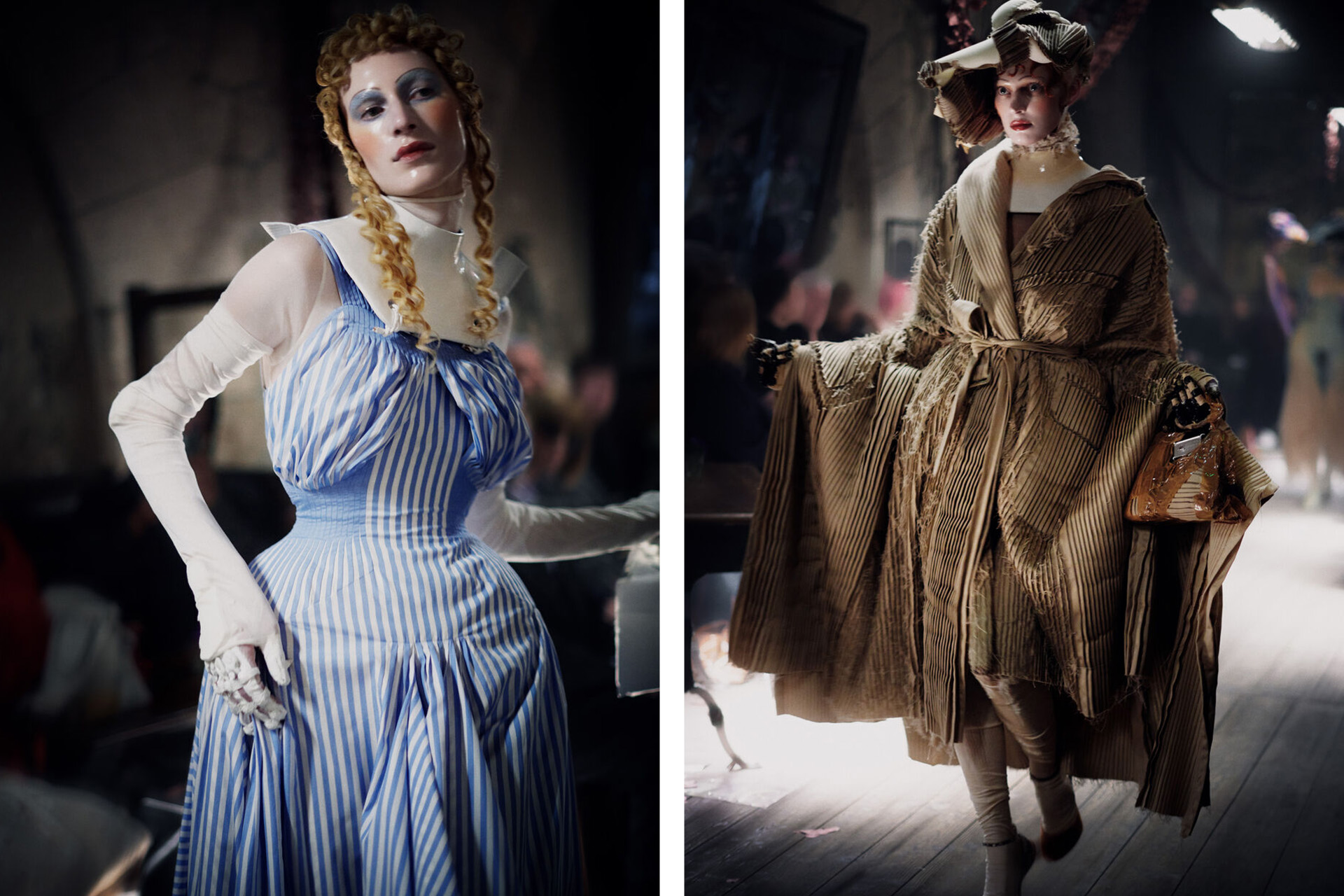 Кутюрная коллекция Джона Гальянов Artisanalдля Maison Margiela, 2024 год